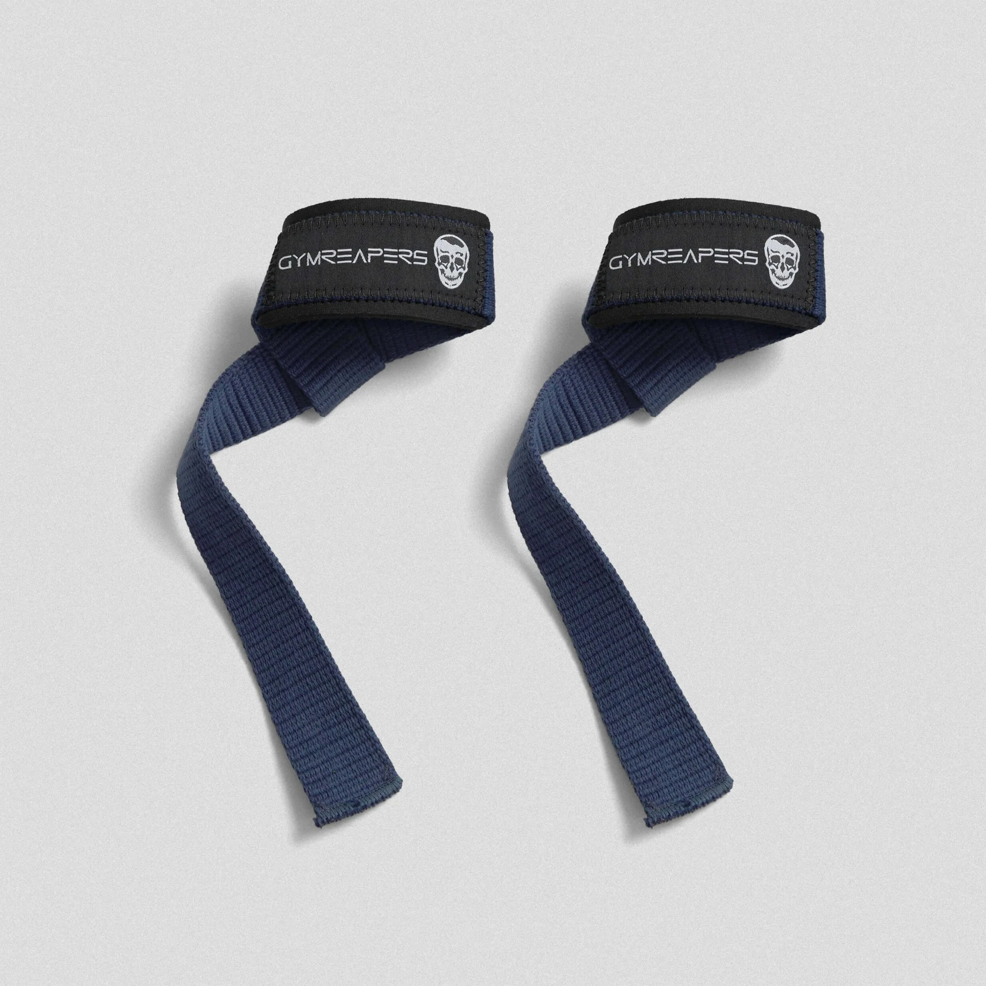 Lifting Straps | Premium Padded Weightlifting Straps - Navy - Image 2