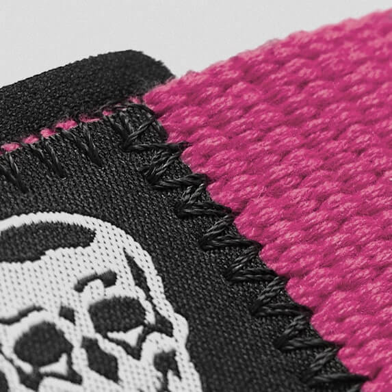 Lifting Straps | Premium Padded Weightlifting Straps - Pink - Image 5