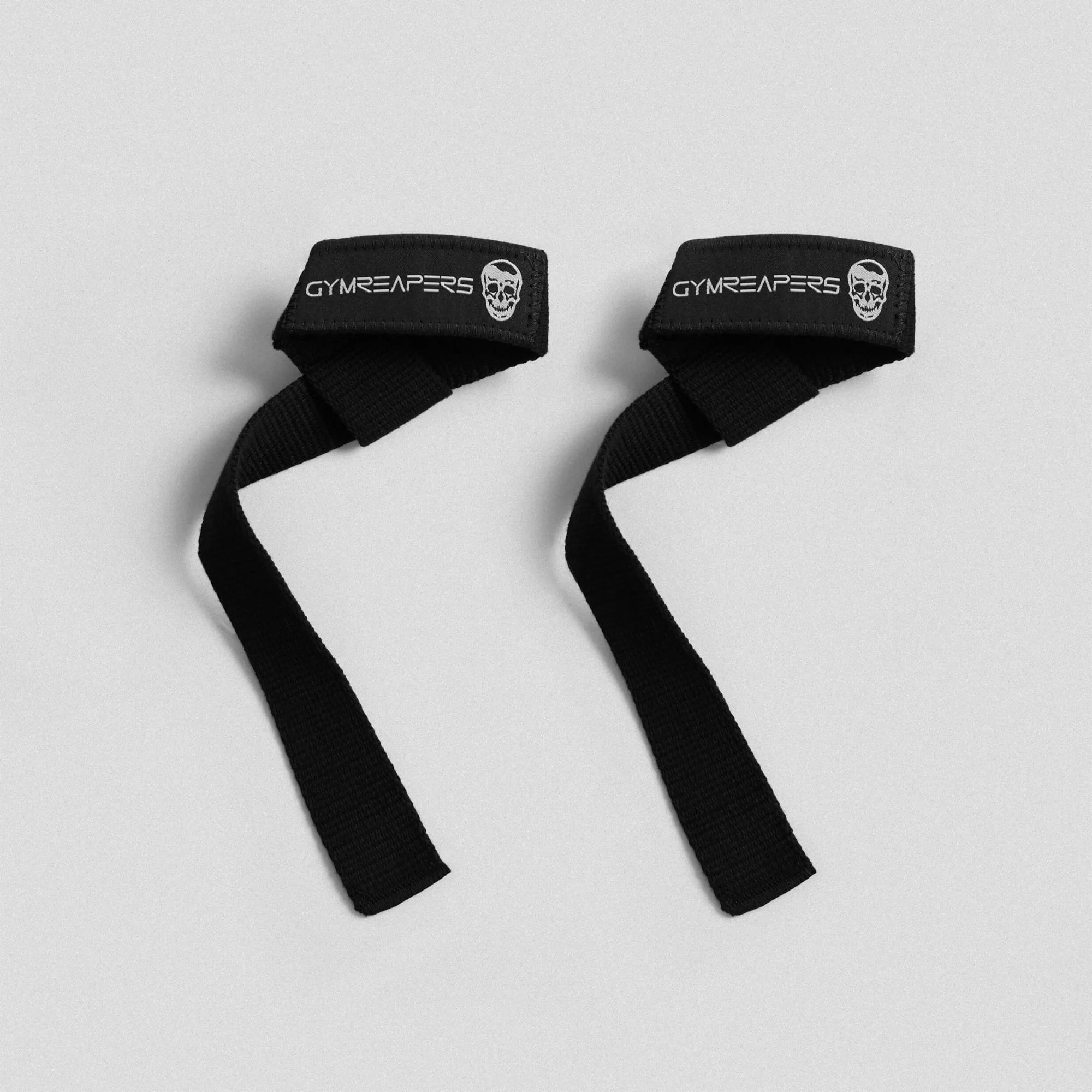 Lifting Straps | Premium Weightlifting Straps - Black (No Padding) - Image 2