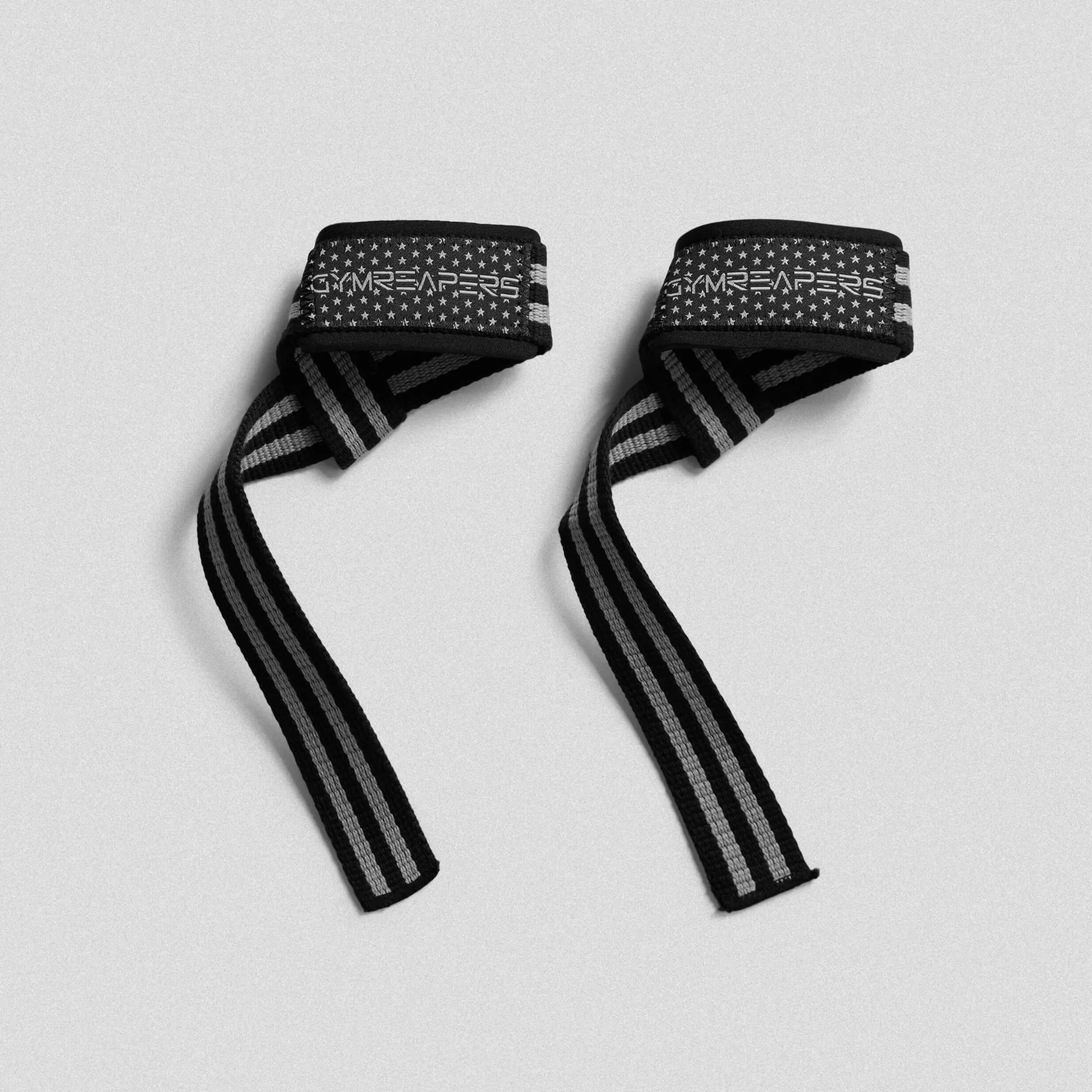 Lifting Straps | Premium Padded Weightlifting Straps - Gray USA - Image 2