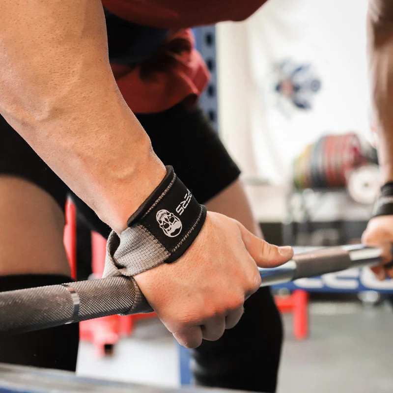 Lifting Straps | Premium Padded Weightlifting Straps - Red/Black - Image 6