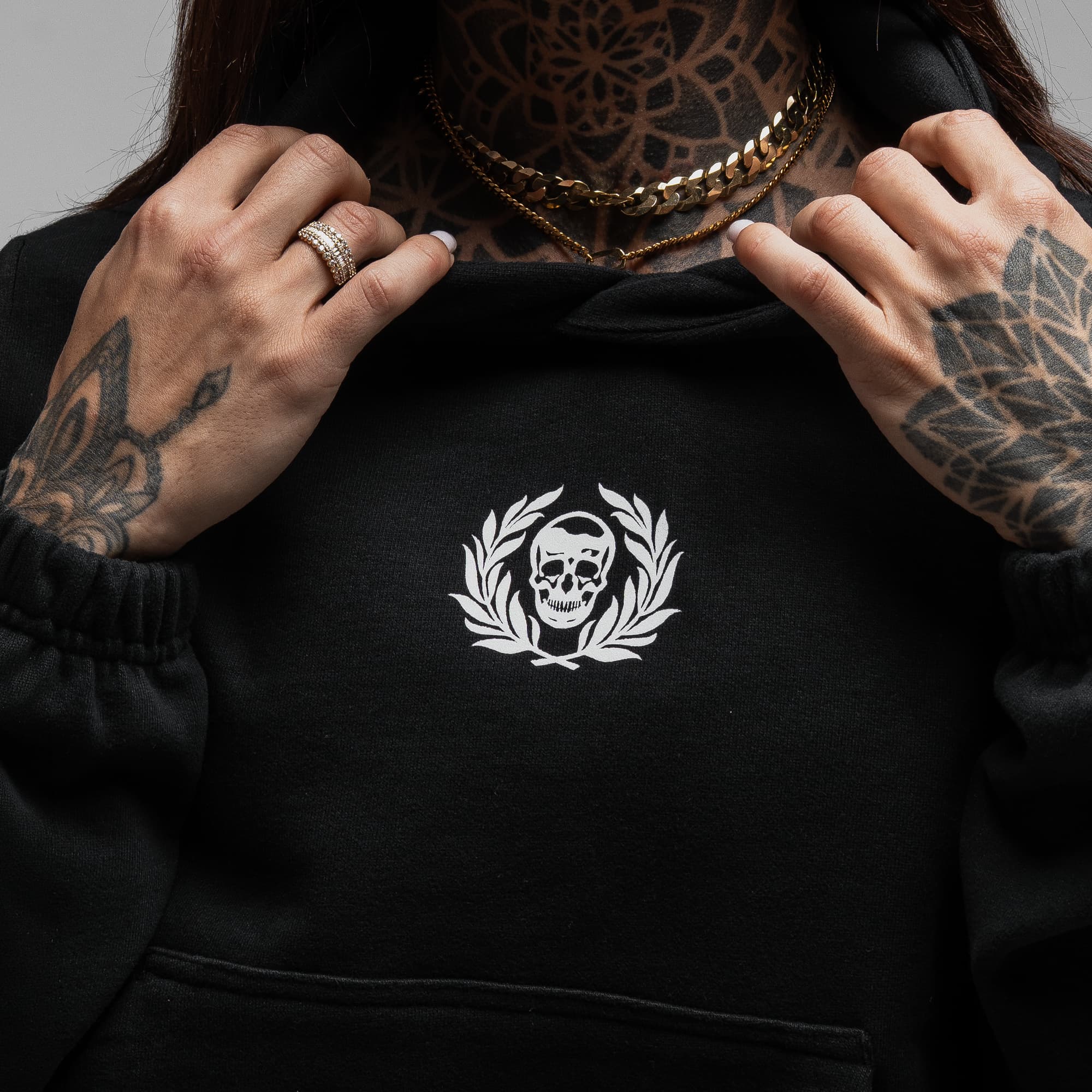 Loyalty Club Cropped Hoodie - Image 3