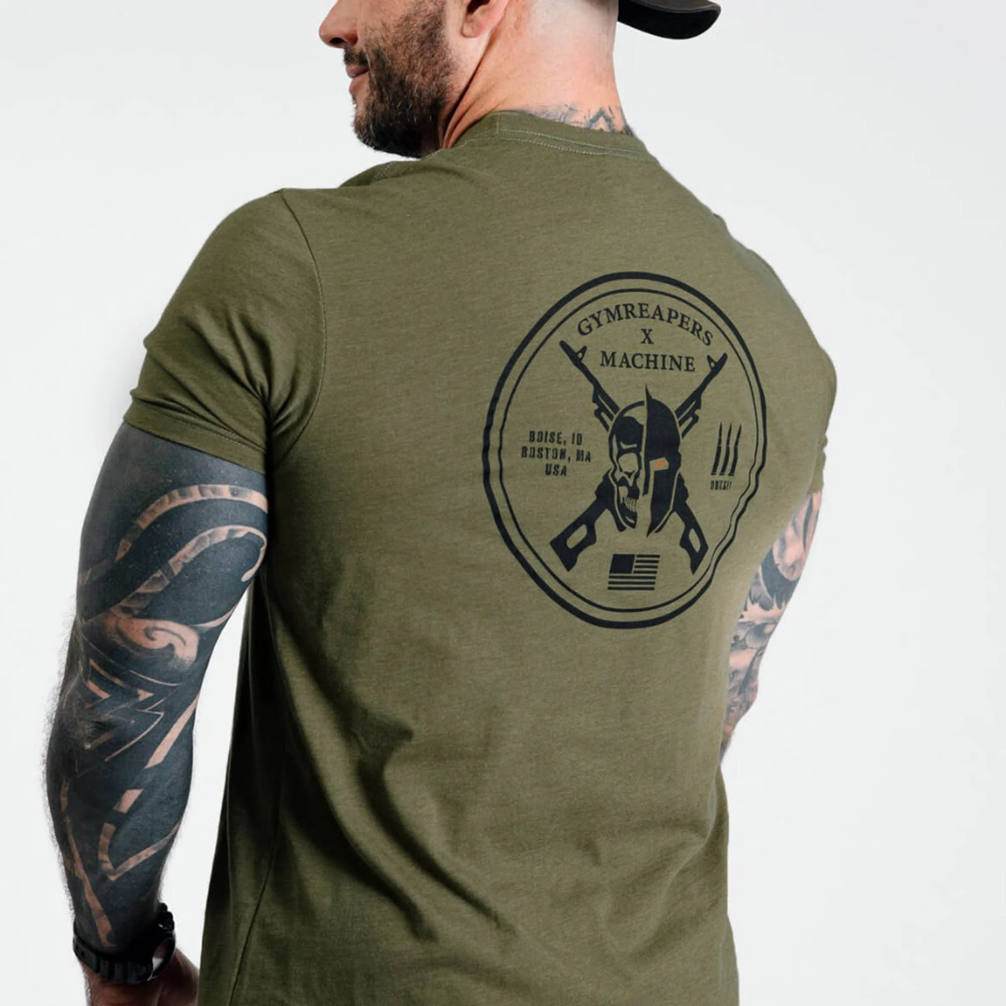 Machine 54mm Shirt - Military Green - Image 4