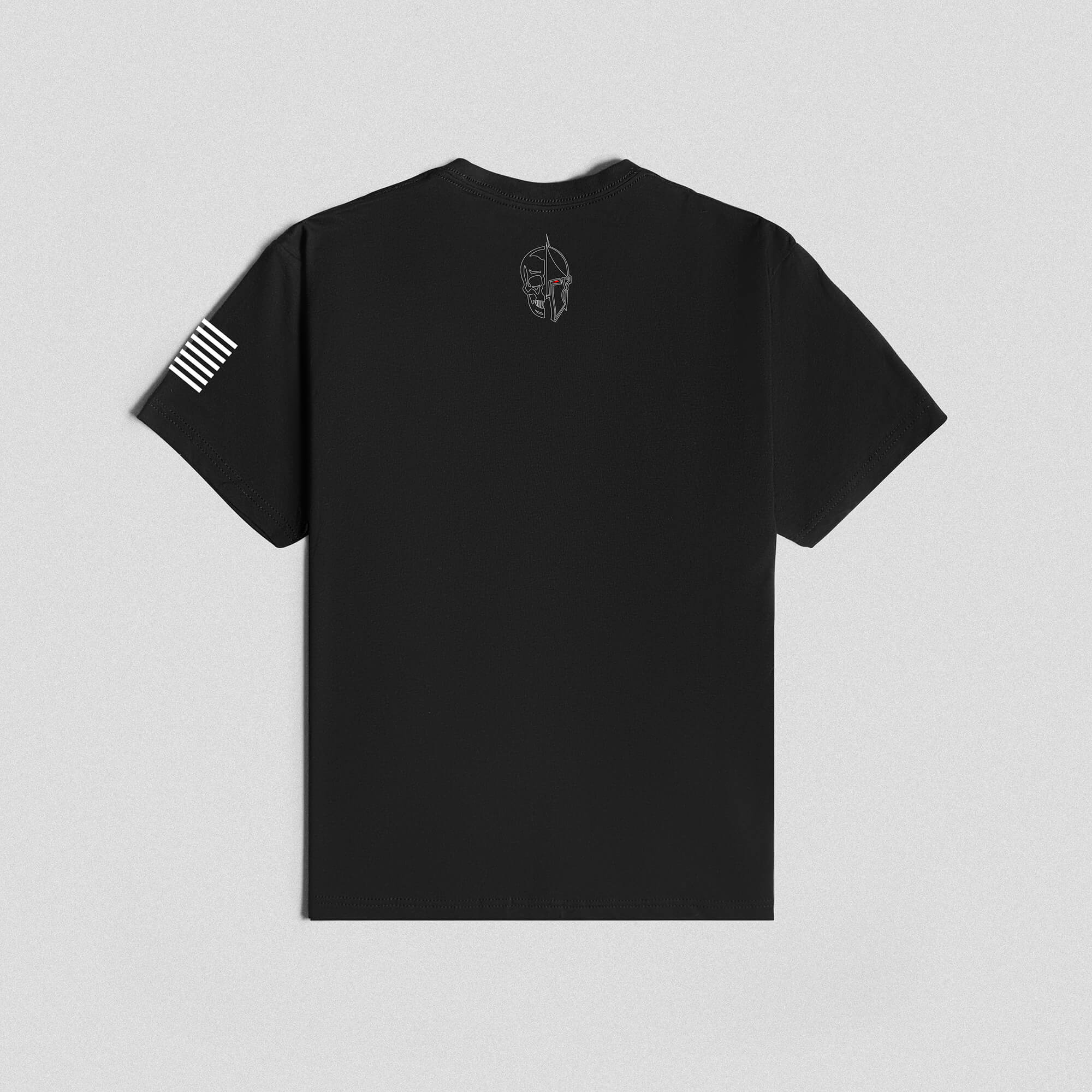 Machine Stamp Tee - Black - Image 2