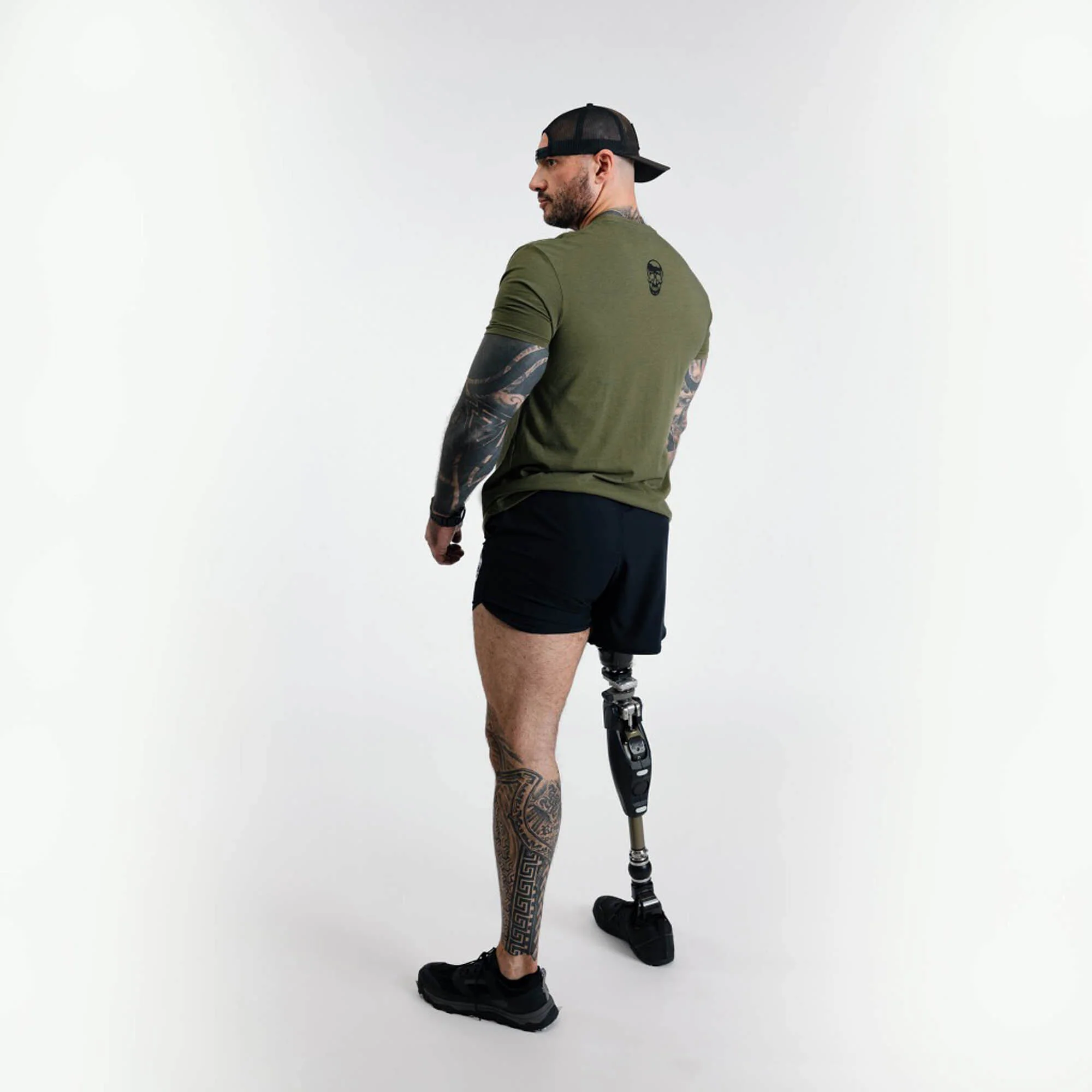 Machine V2 Shirt - Military Green - Image 4