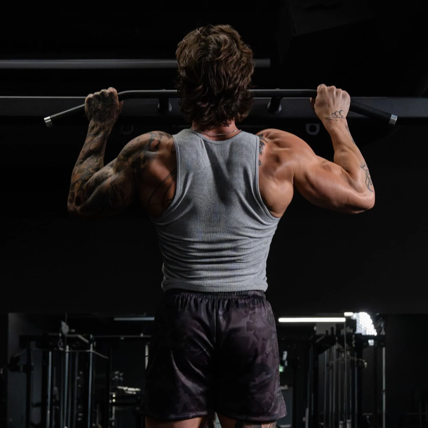 Men's Ribbed Tank 3-Pack - Black / Gray / White - Image 6