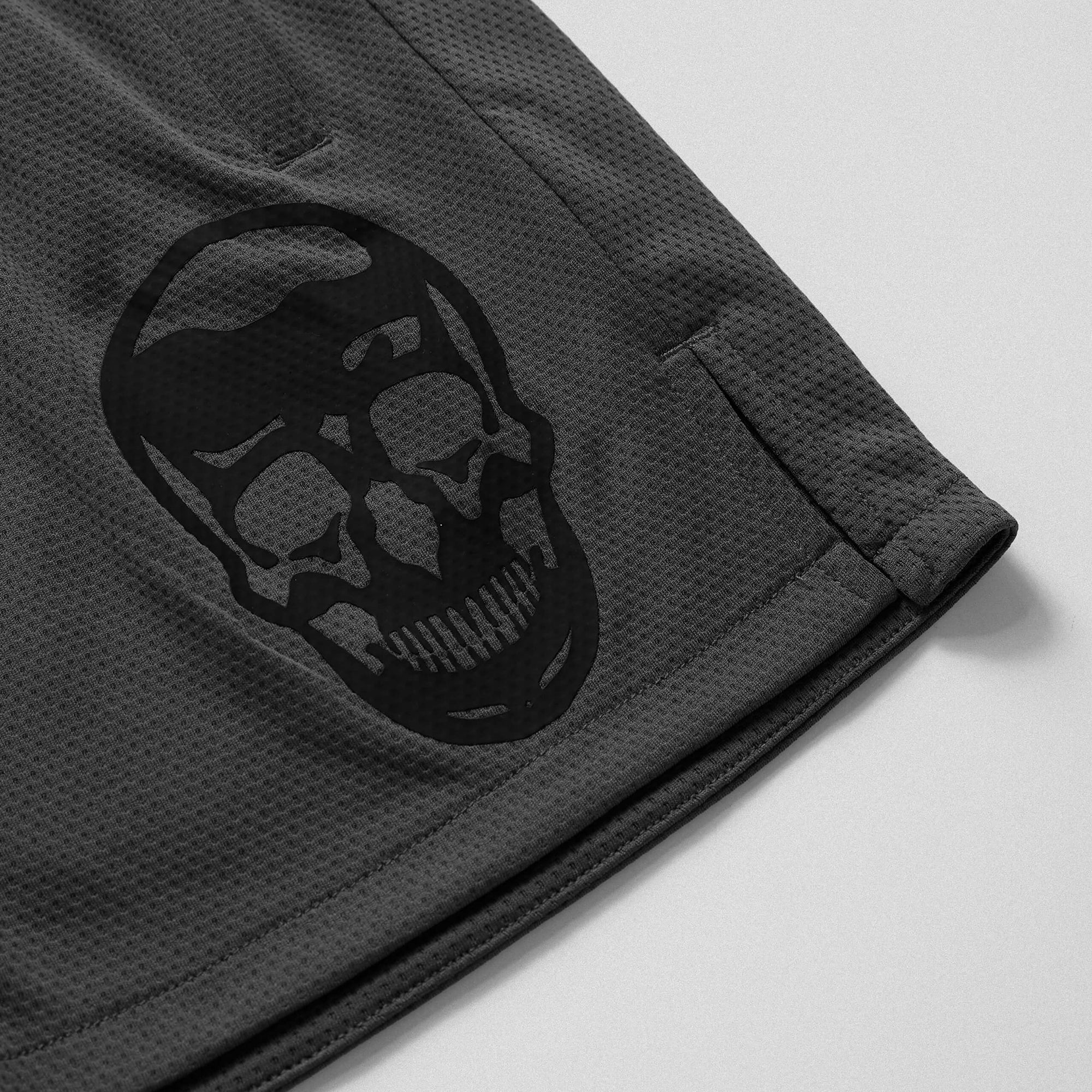 Mesh Training Shorts - Charcoal - Image 3