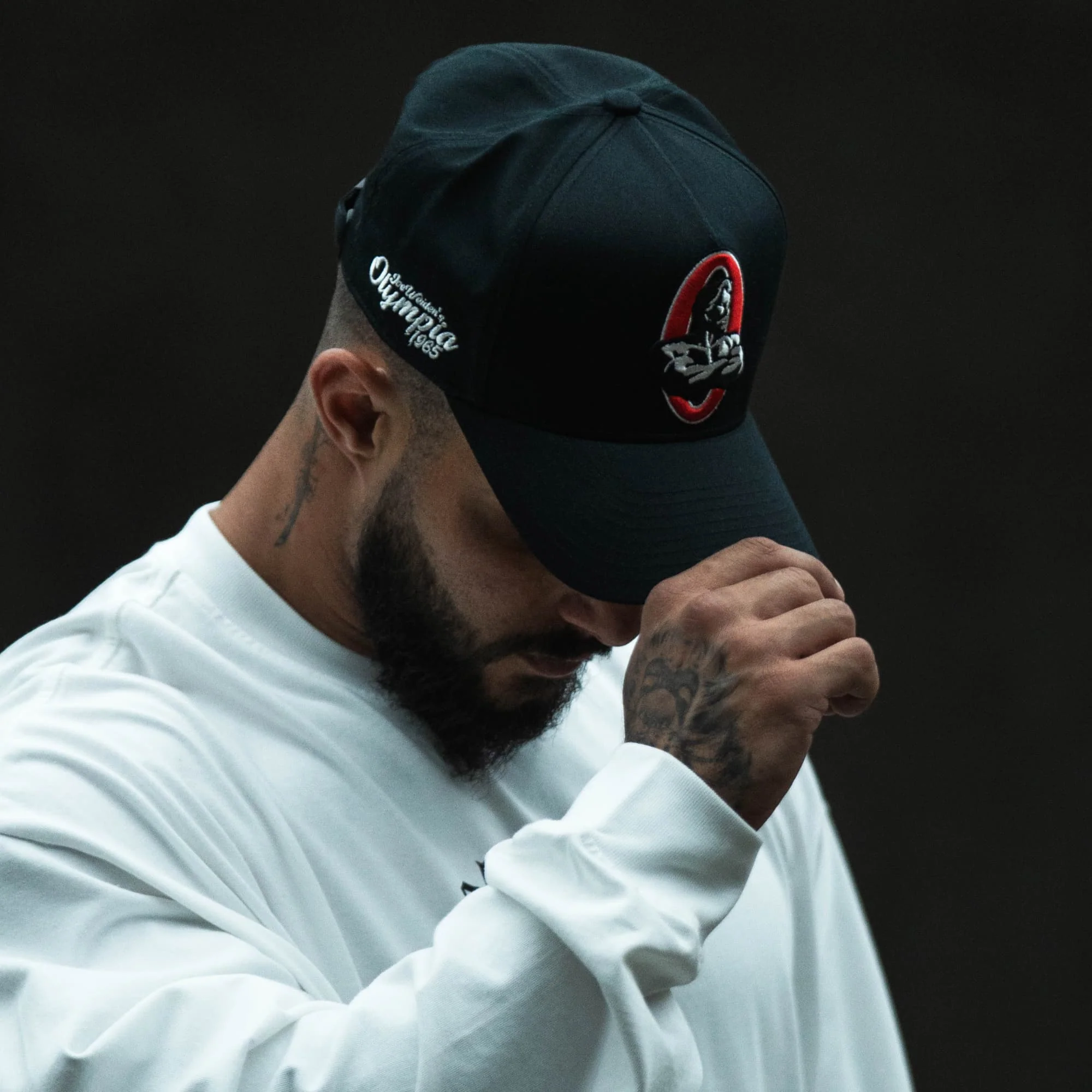 Olympia 5 Panel Hat - Image 9