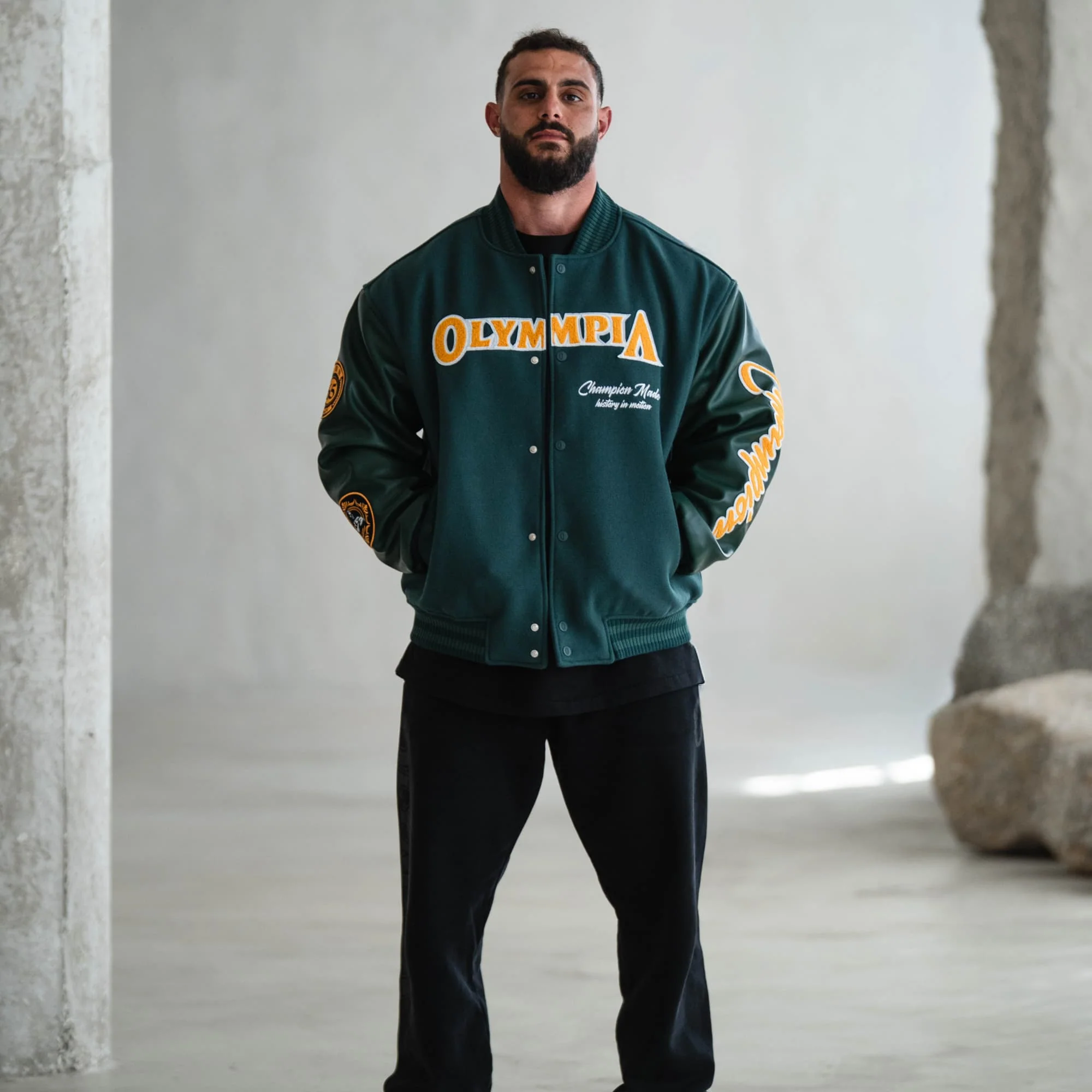 Olympia Champions Made Varsity Jacket - Image 2