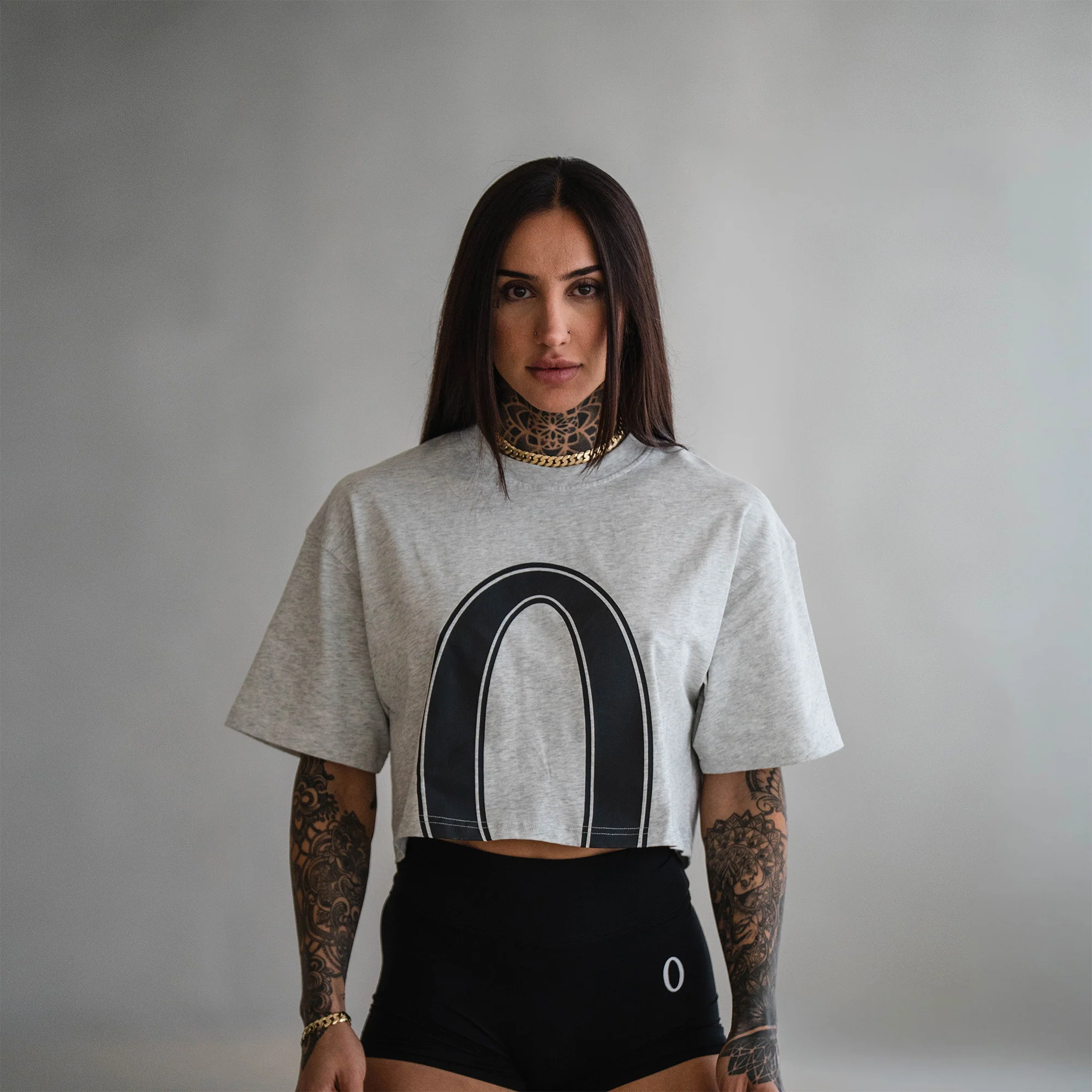 Olympia Cropped Tee - Image 4