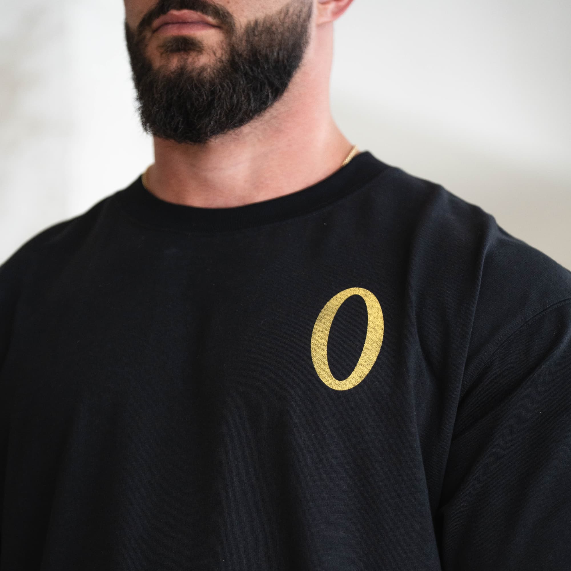 Olympia Gold Shoulder Tee - Image 5