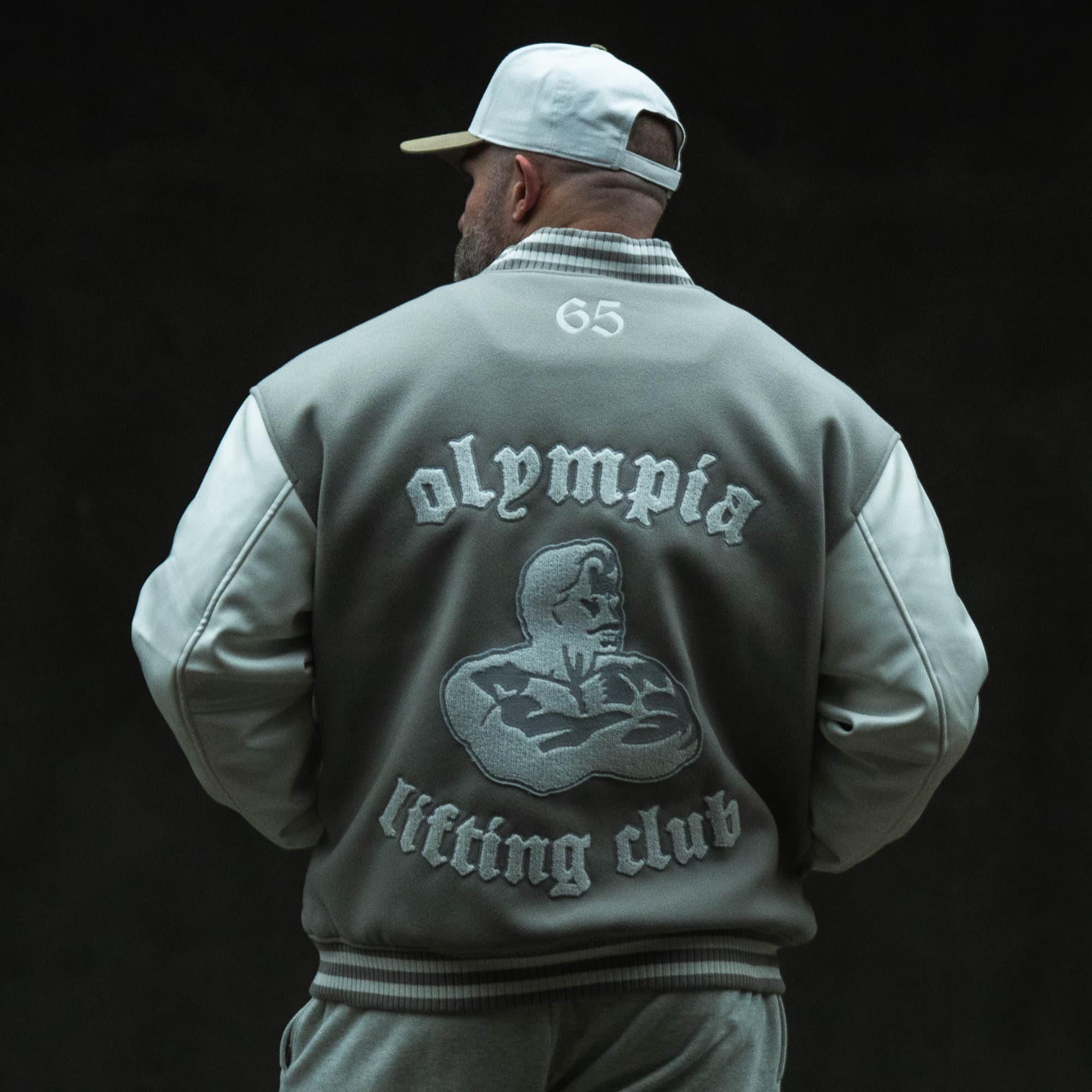 Olympia Lifting Club Varsity Jacket - Image 6