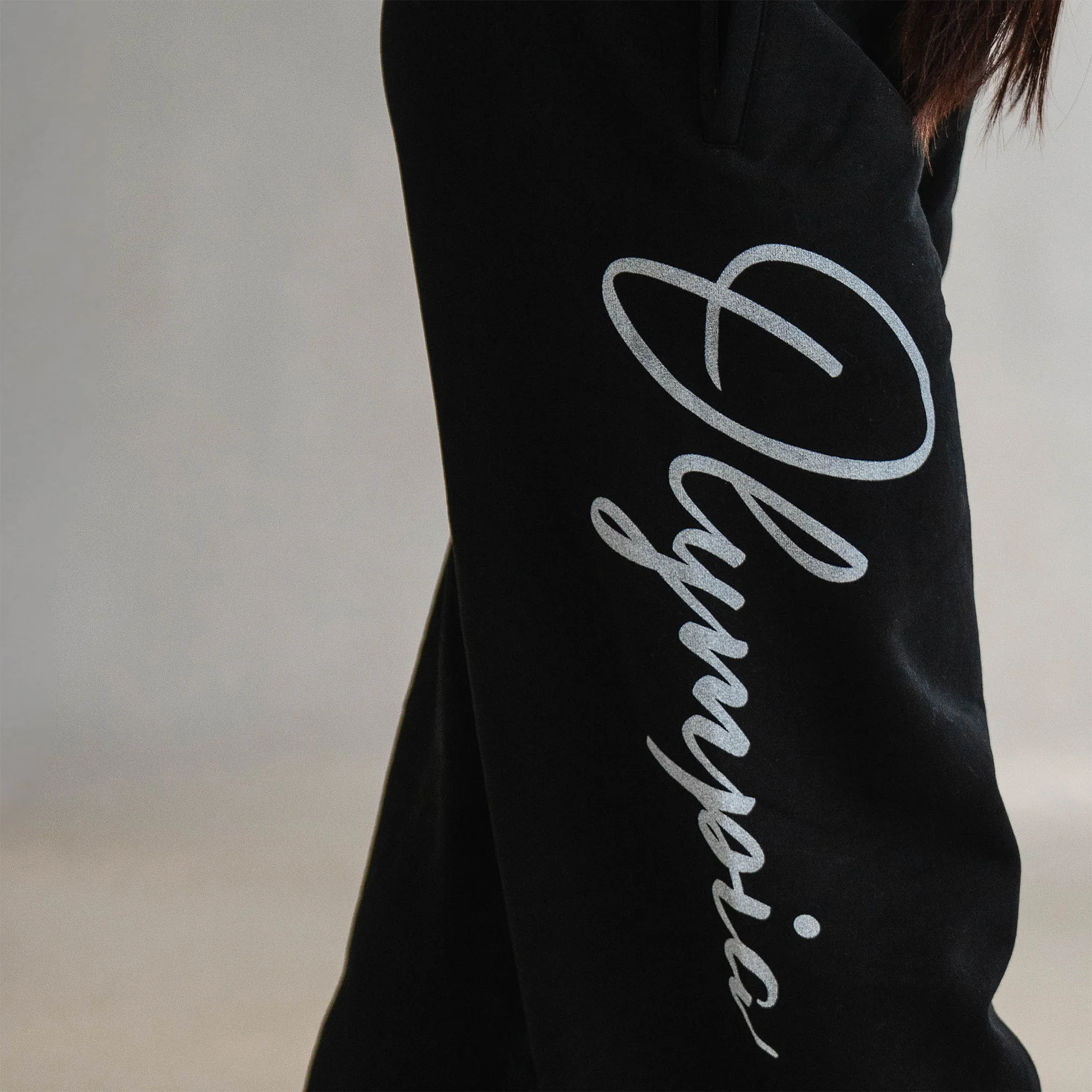 Olympia Script Wide Leg Jogger - Image 3