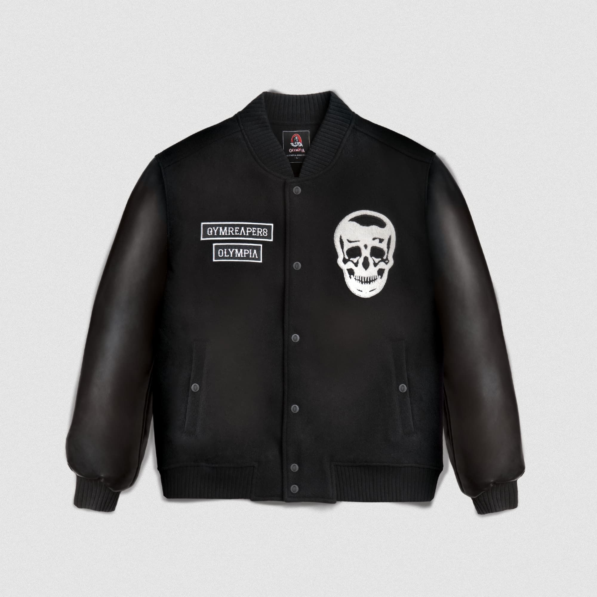 Olympia Varsity Jacket Electric Skull - Image 2