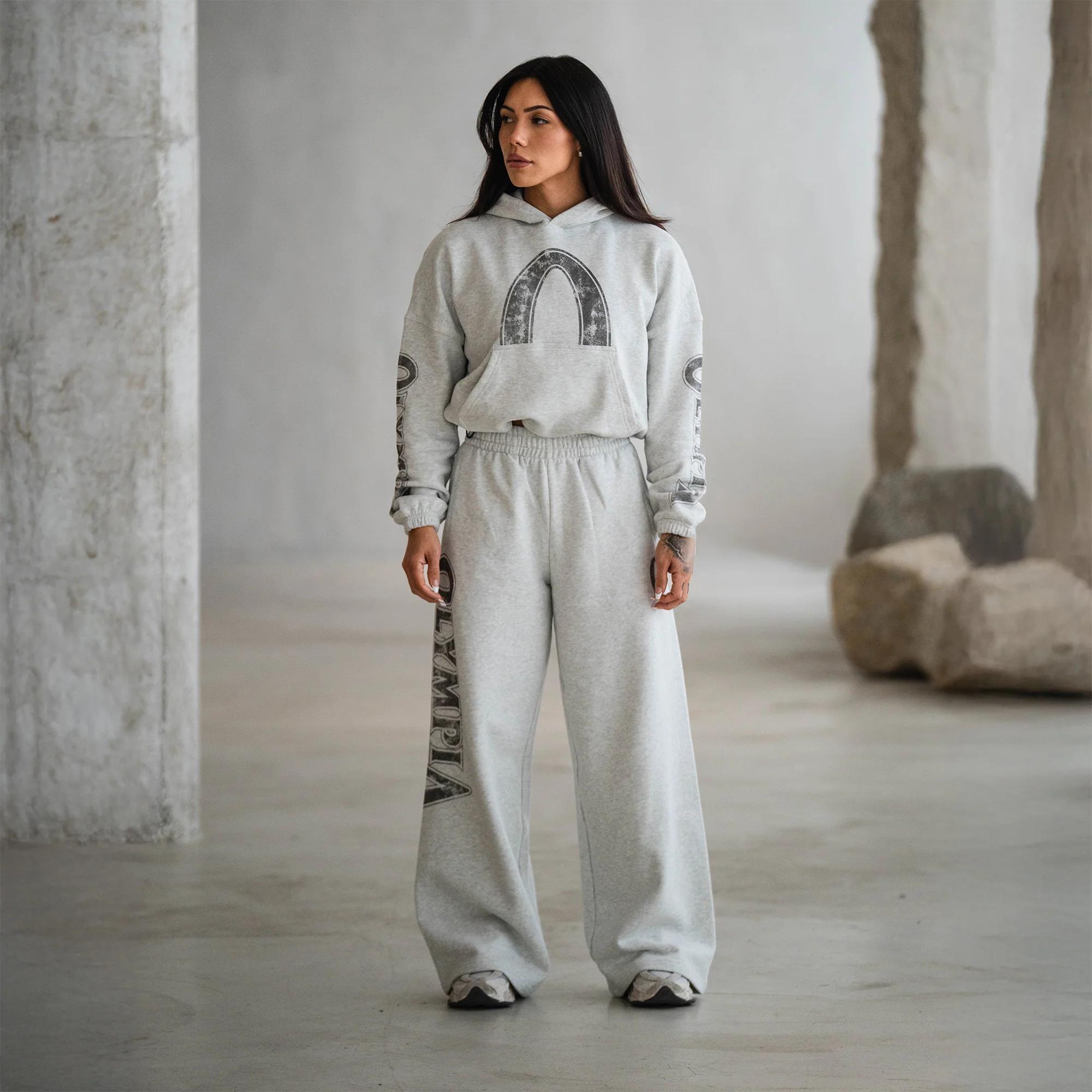 The Olympia Wide Leg Jogger - Image 3