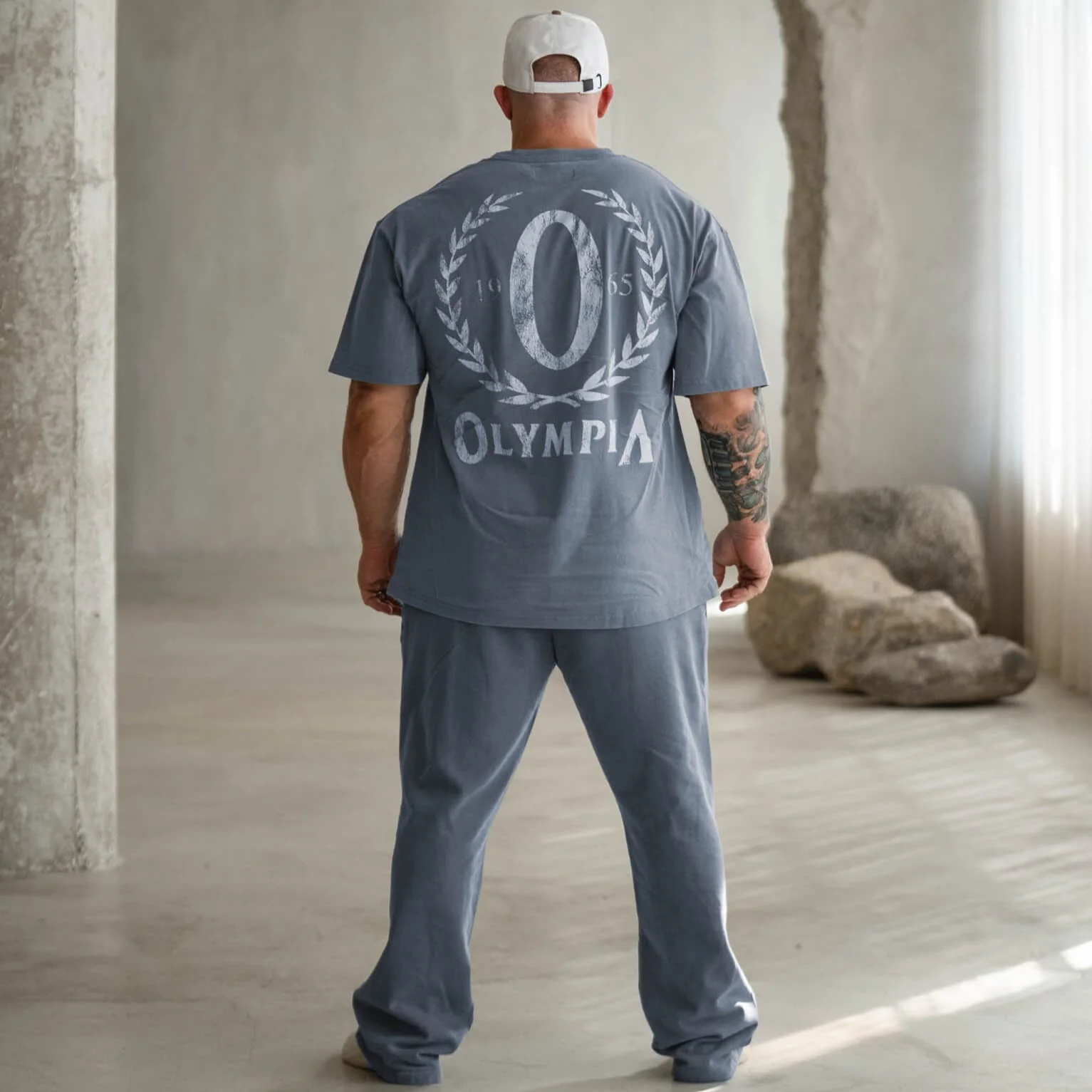 Olympia Wreath Straight Leg Jogger - Image 5