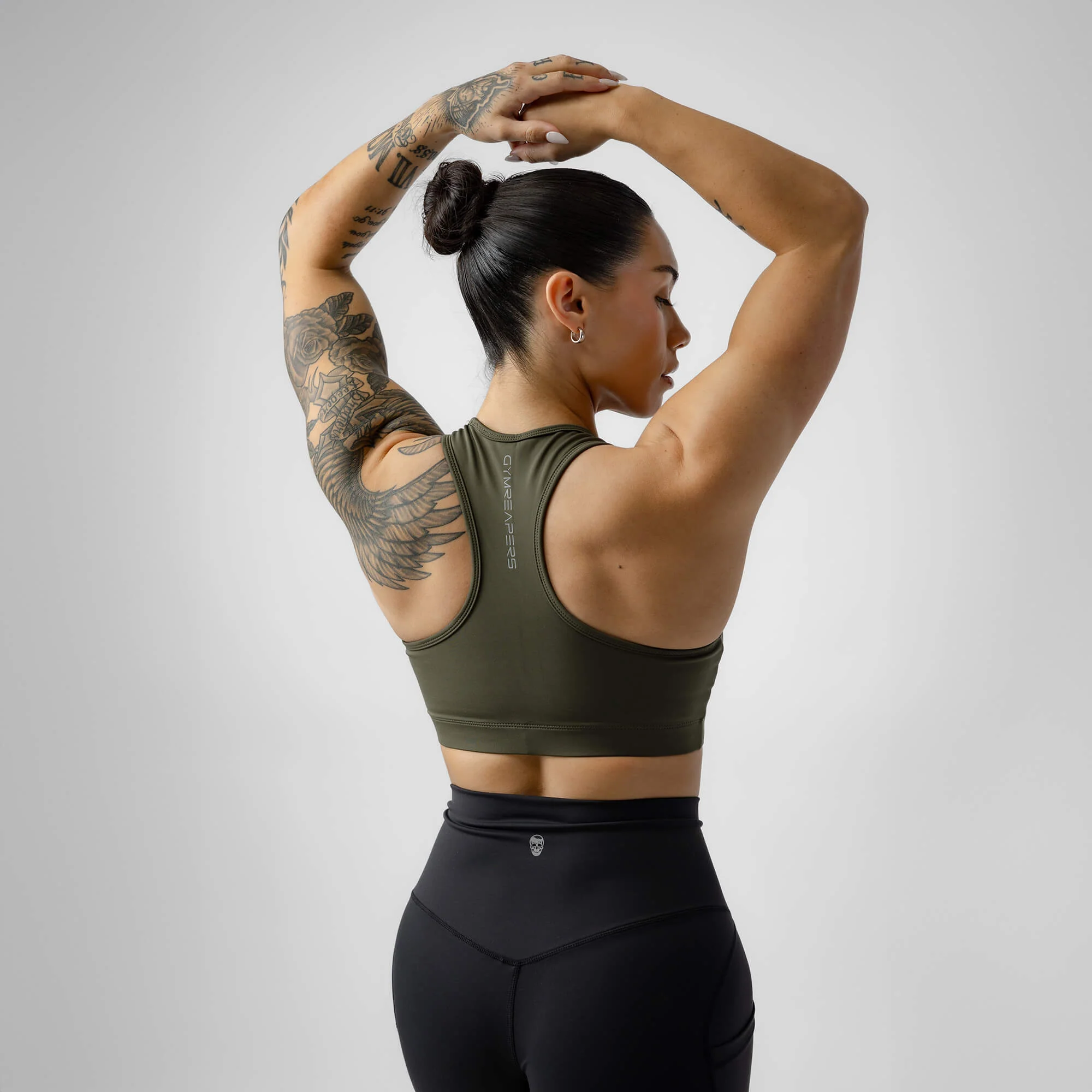 Performance Bra - OD Green - Image 4