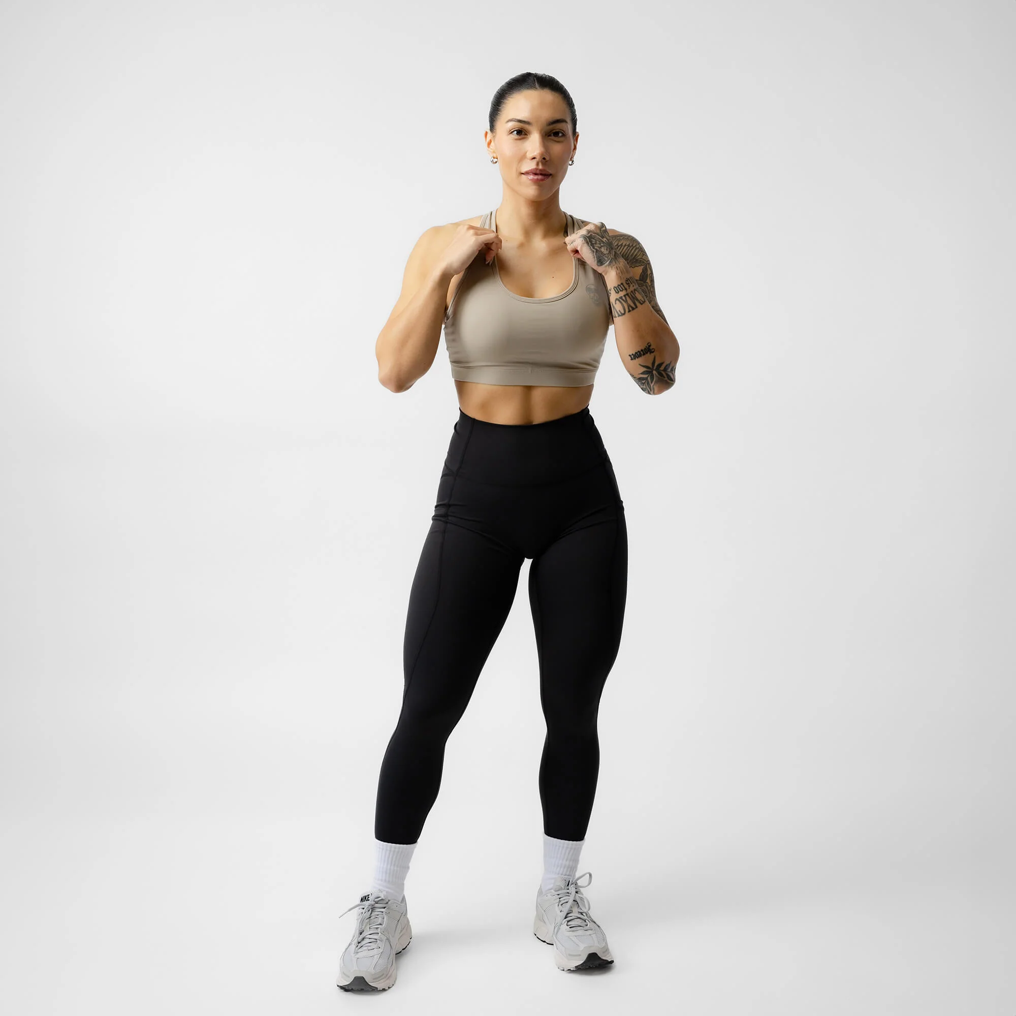 Performance Bra - Taupe - Image 4