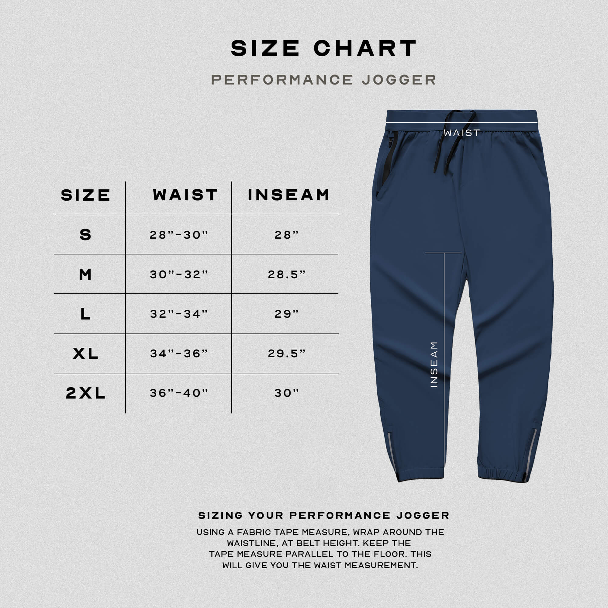 Performance Joggers - Navy - Image 10
