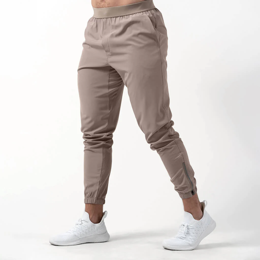 Performance Joggers - Taupe - Image 5