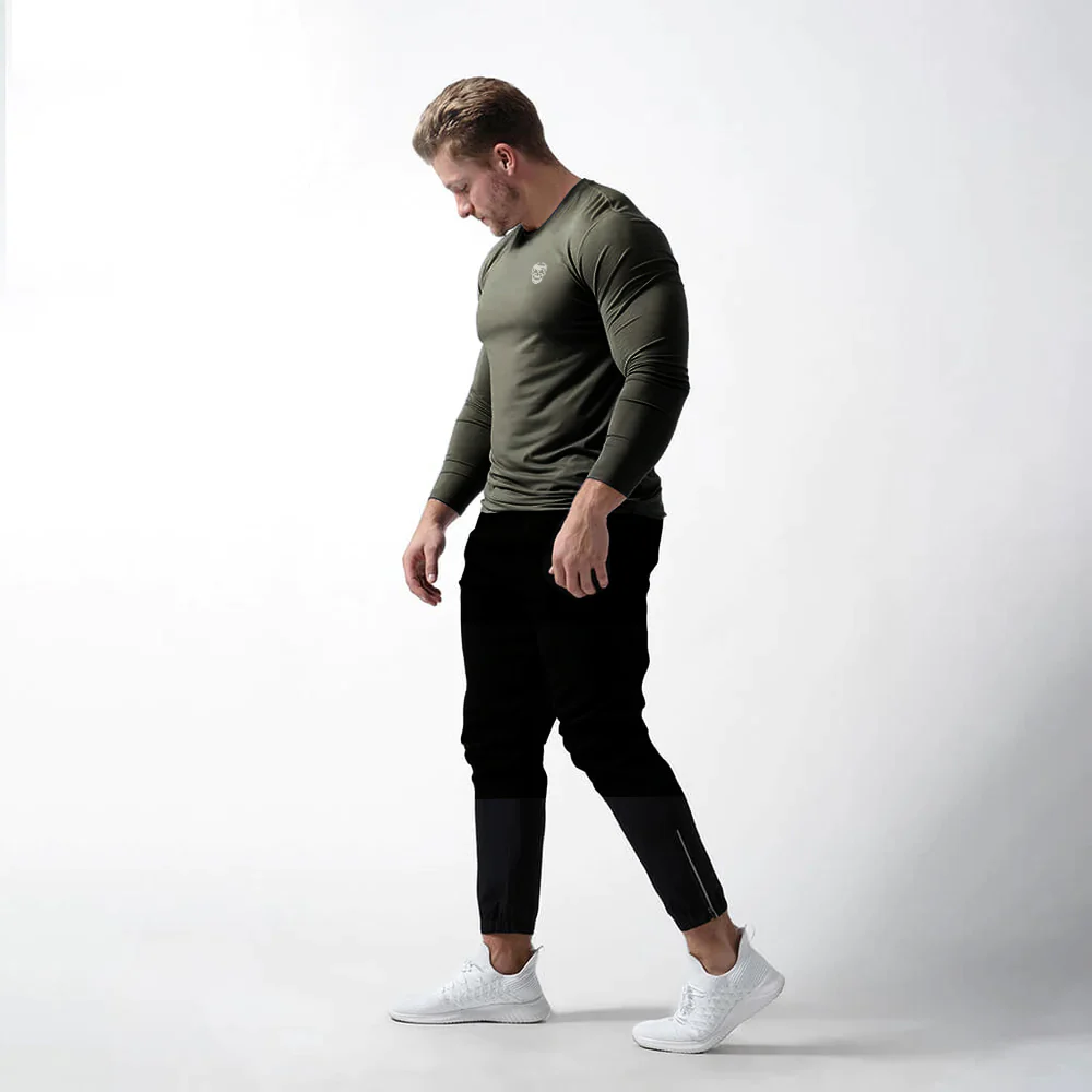 Performance Long Sleeve Shirt - OD Green - Image 7