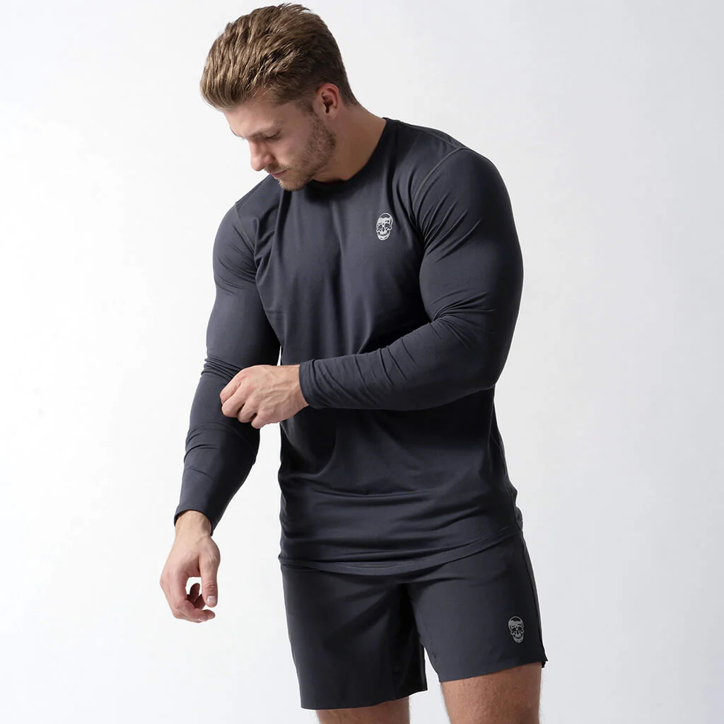 Performance Long Sleeve Shirt - Obsidian - Image 6