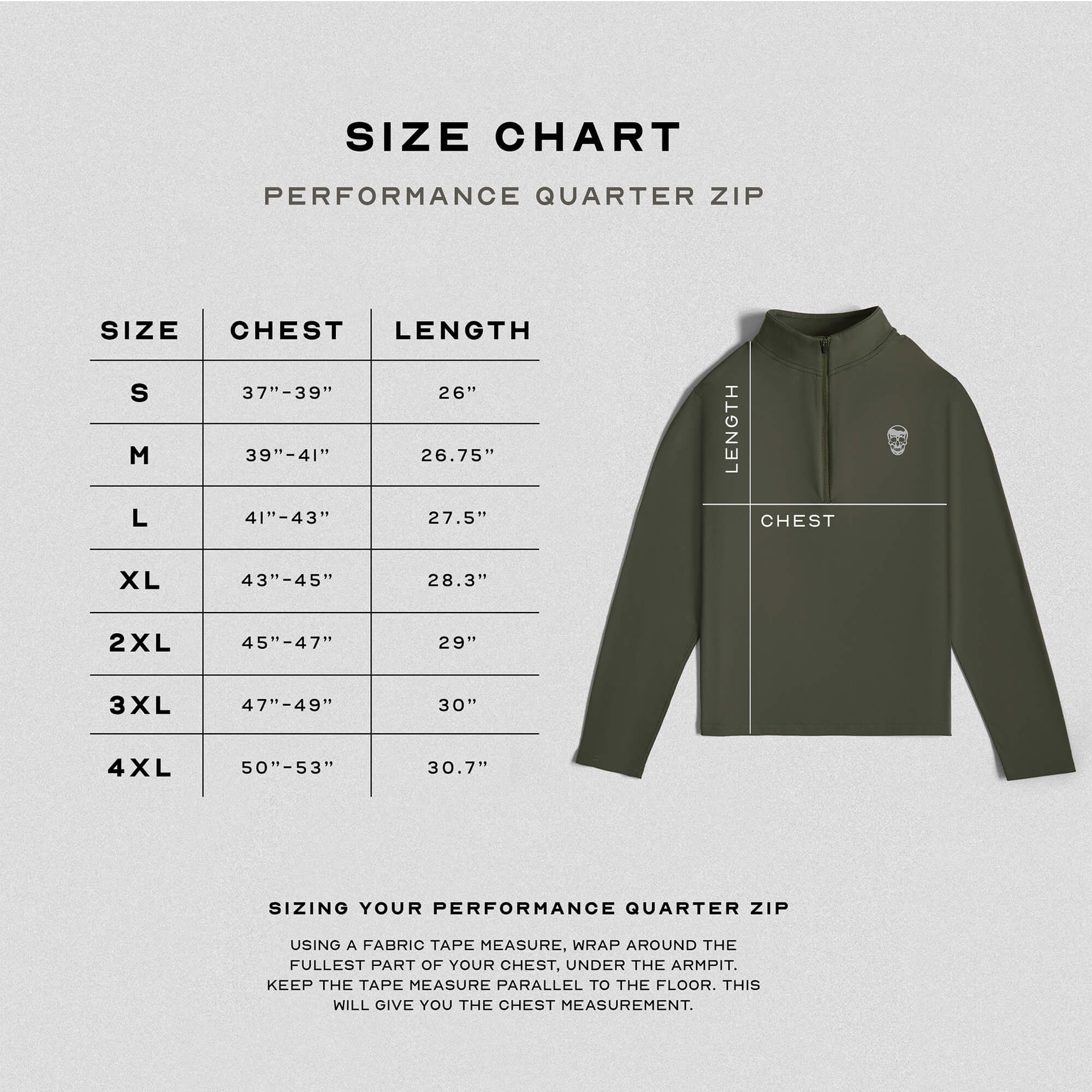 Performance Quarter Zip - OD Green - Image 11