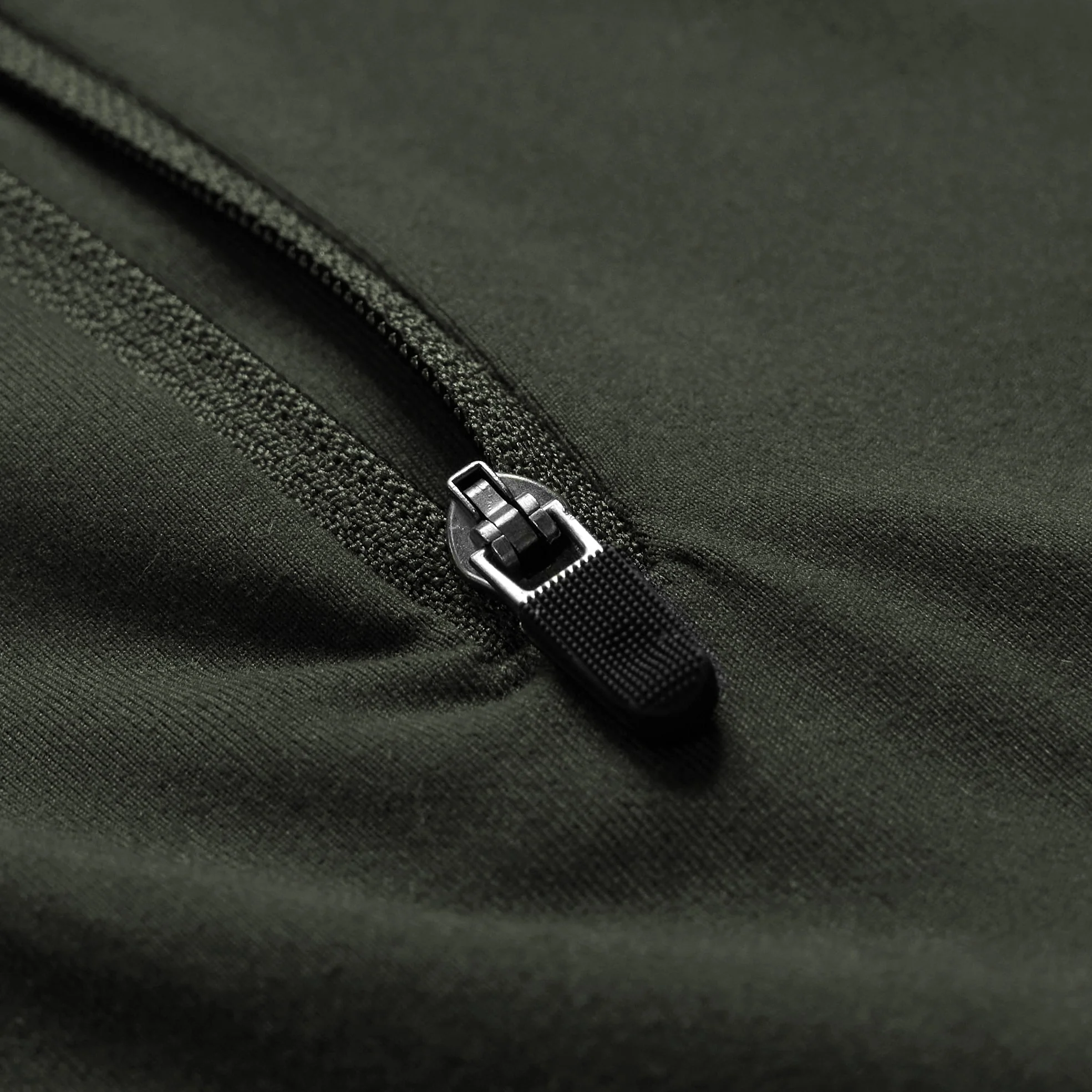 Performance Quarter Zip - OD Green - Image 3