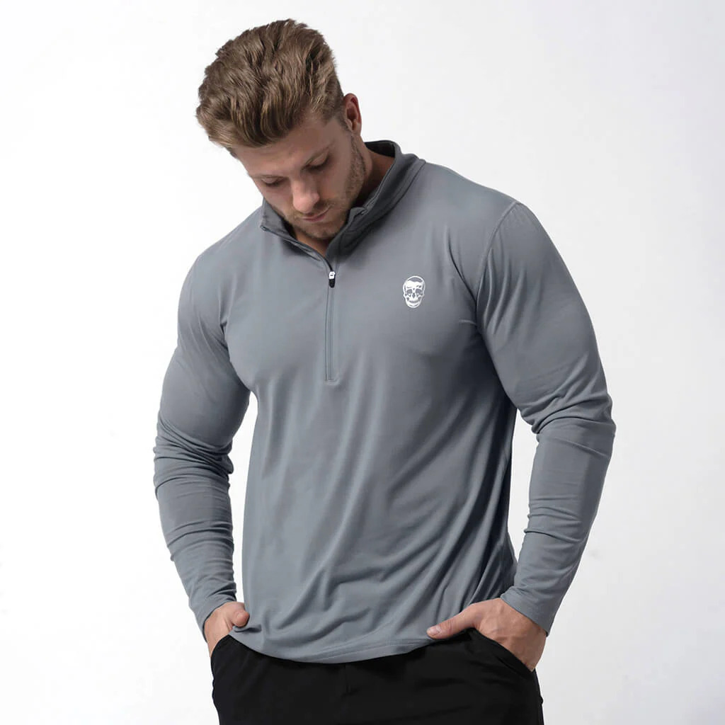Performance Quarter Zip - Steel - Image 7