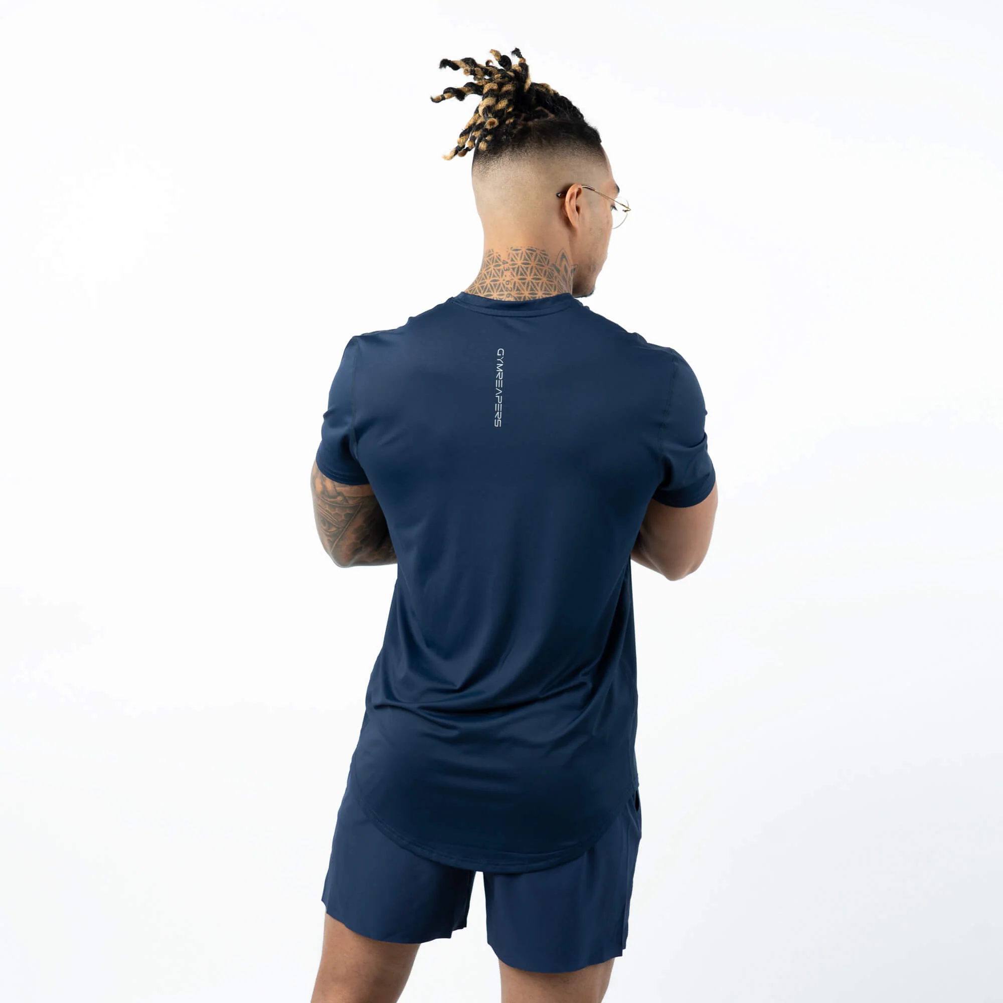 Performance Short Sleeve Shirt - Navy - Image 7