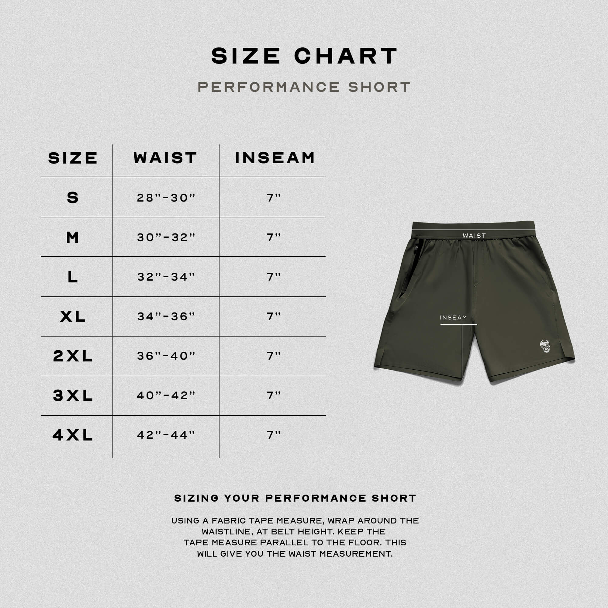 Performance Shorts - OD Green - Image 10