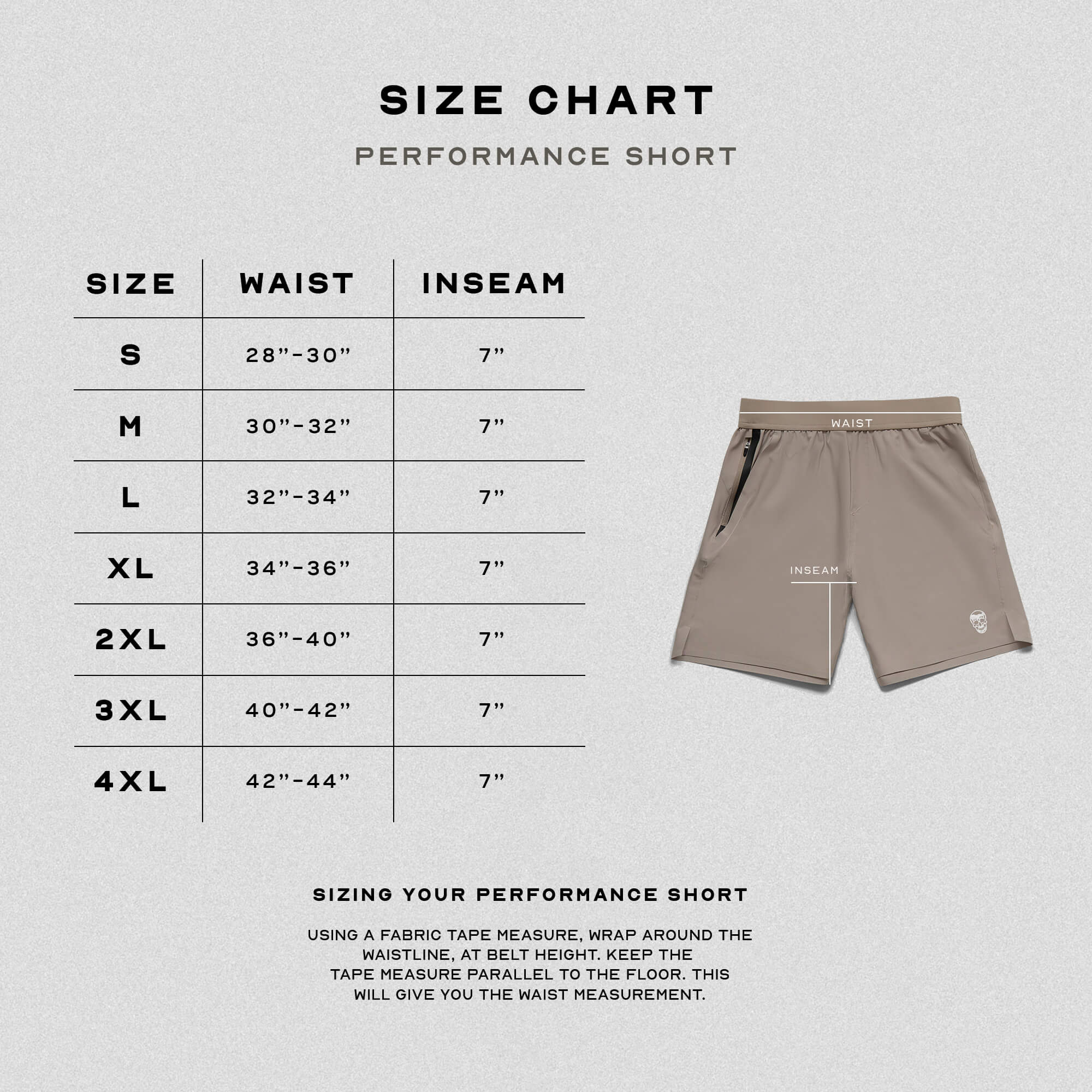 Performance Shorts - Taupe - Image 10