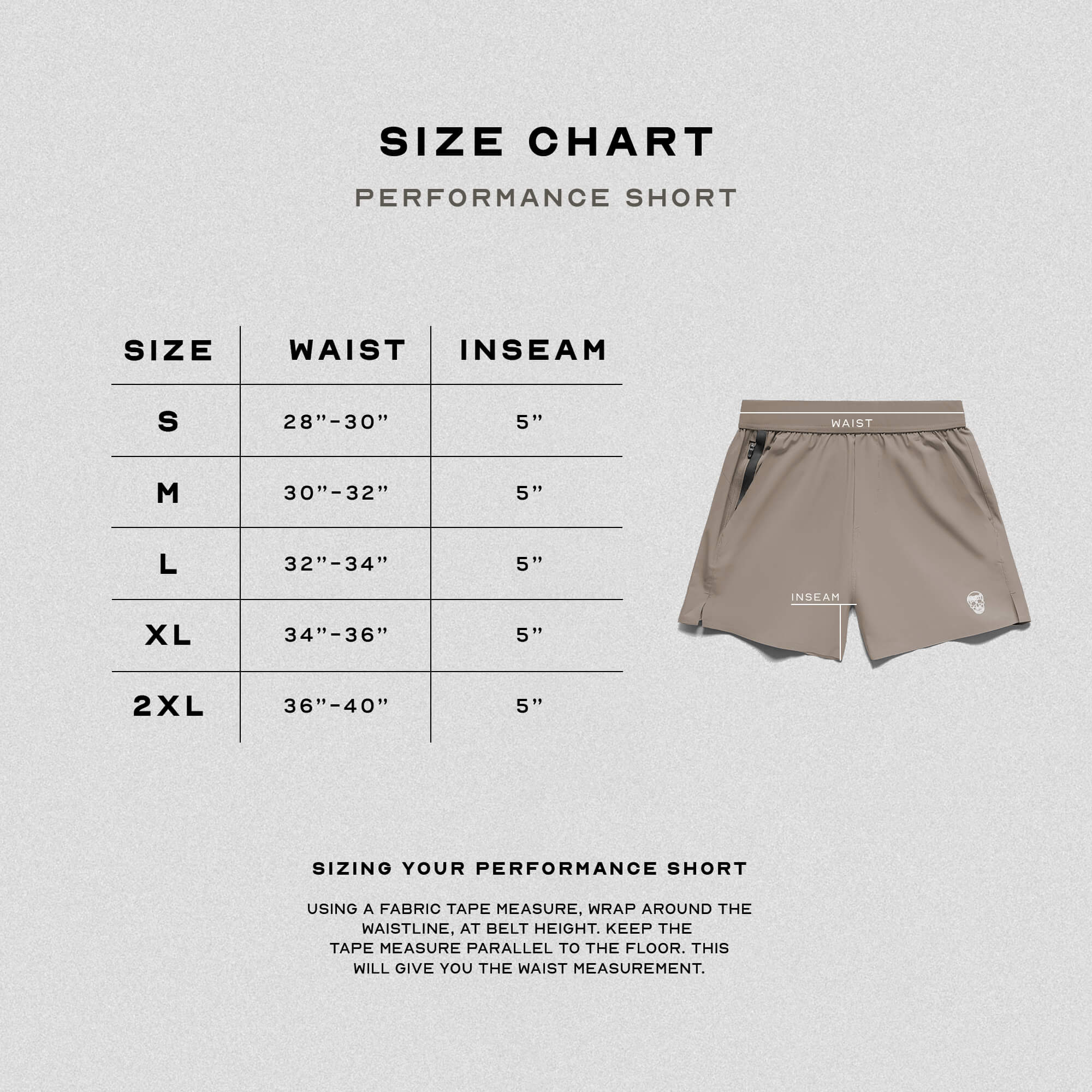 Performance Shorts - Taupe - Image 9