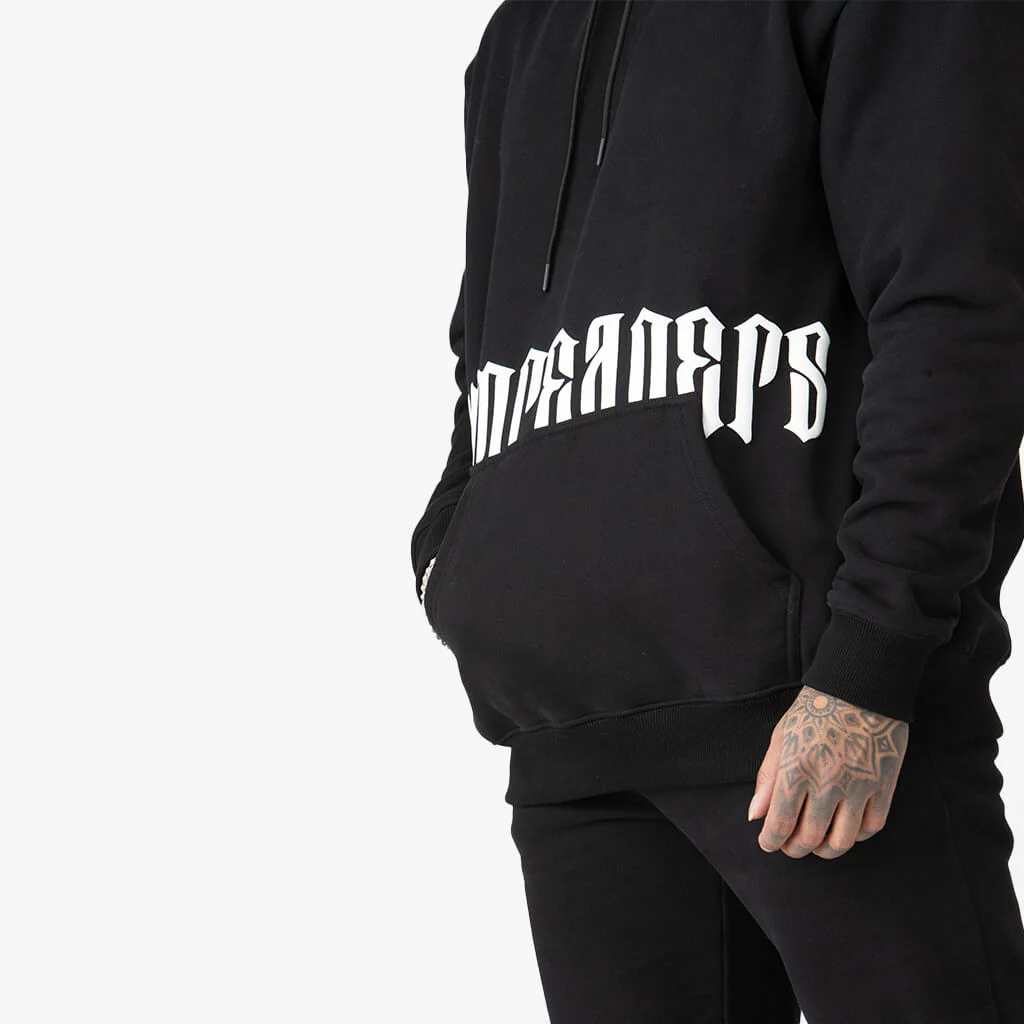 Phantom Hoodie - Black/White - Image 4