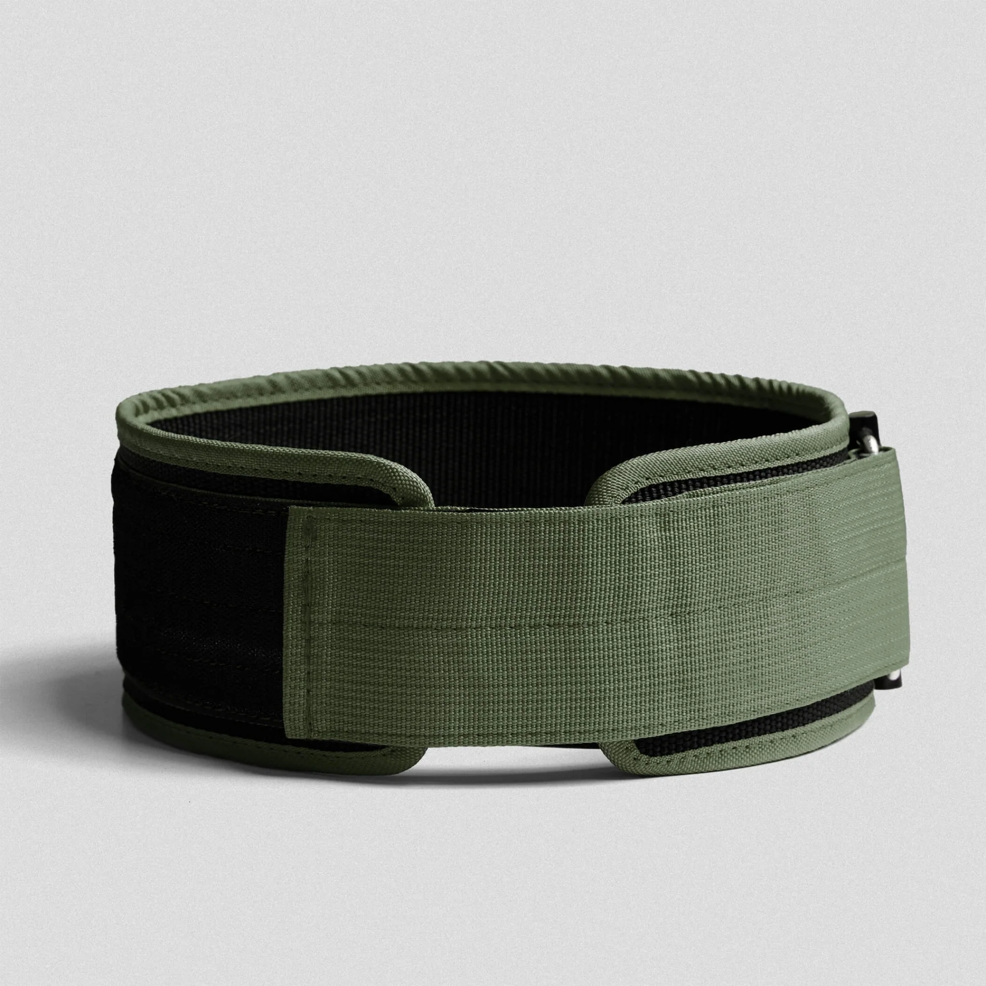 Quick Locking Weightlifting Belt | Premium Back Support - Green - Image 2