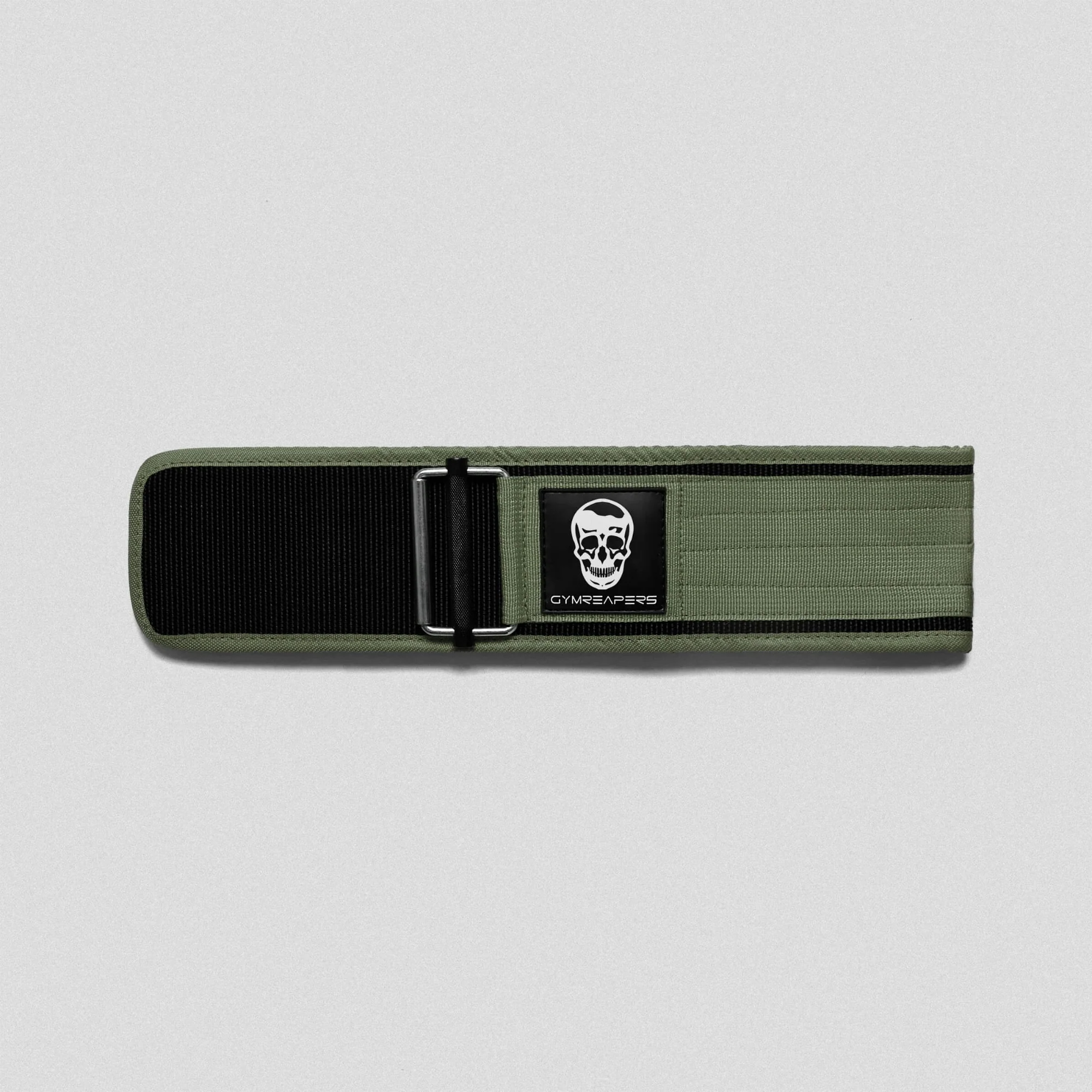 Quick Locking Weightlifting Belt | Premium Back Support - Green - Image 3