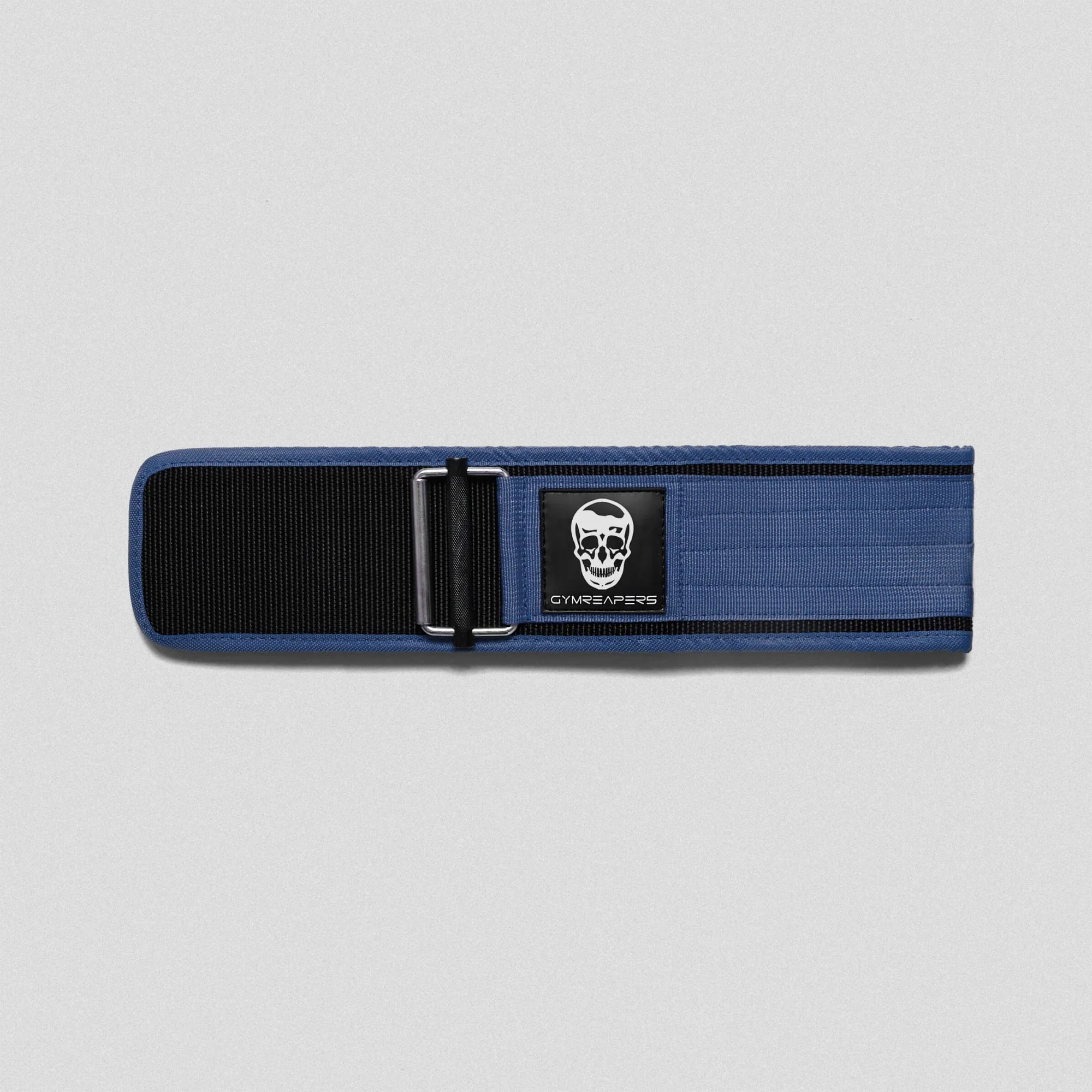 Quick Locking Weightlifting Belt | Premium Back Support - Navy - Image 3