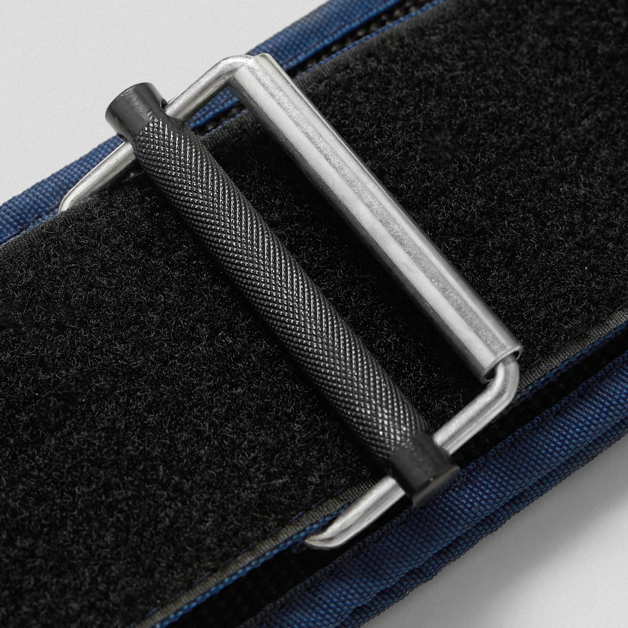 Quick Locking Weightlifting Belt | Premium Back Support - Navy - Image 5