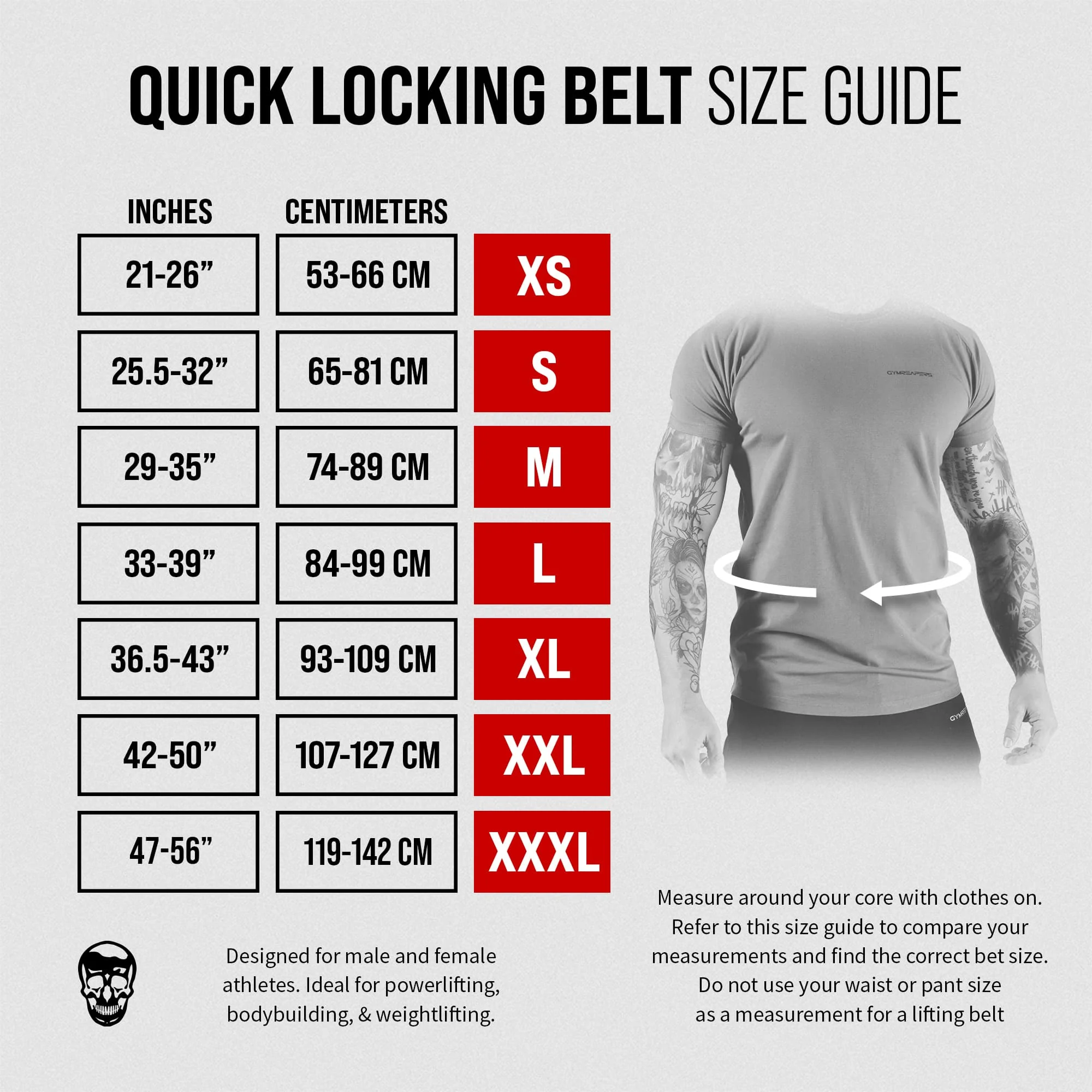Quick Locking Weightlifting Belt | Premium Back Support - Tan - Image 6