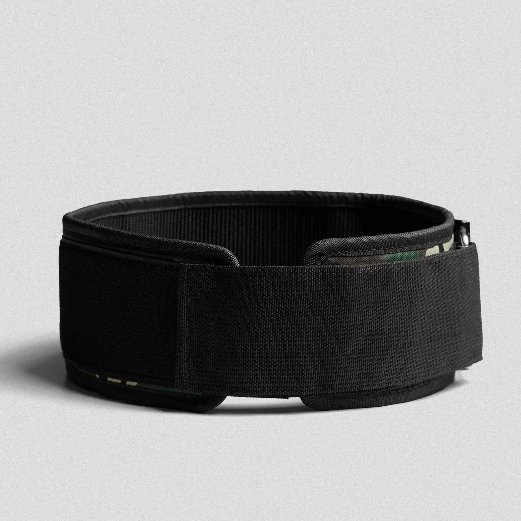 Quick Locking Weightlifting Belt | Premium Back Support - Woodland Camo - Image 2
