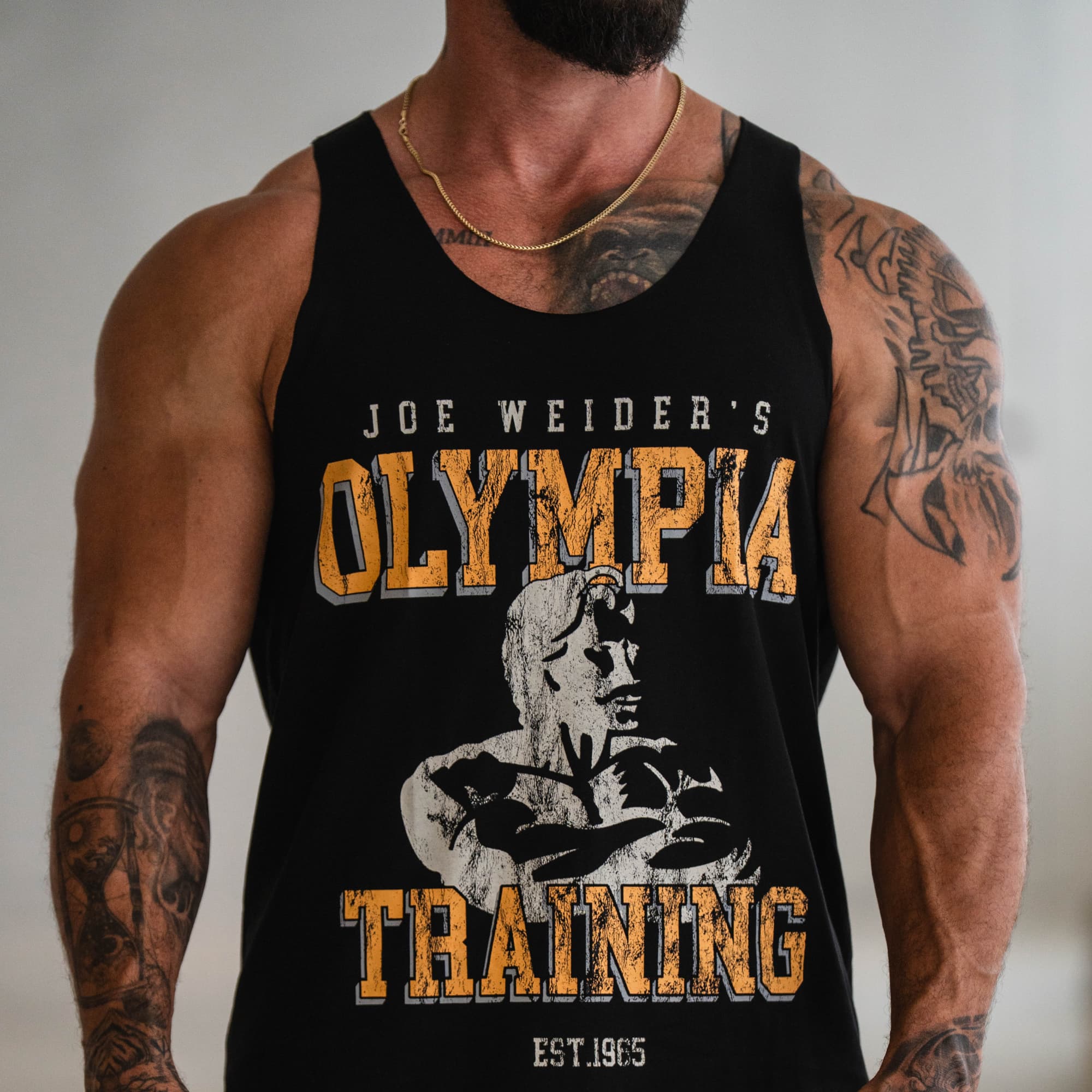 Raw Hem Olympia Training Stringer - Image 5