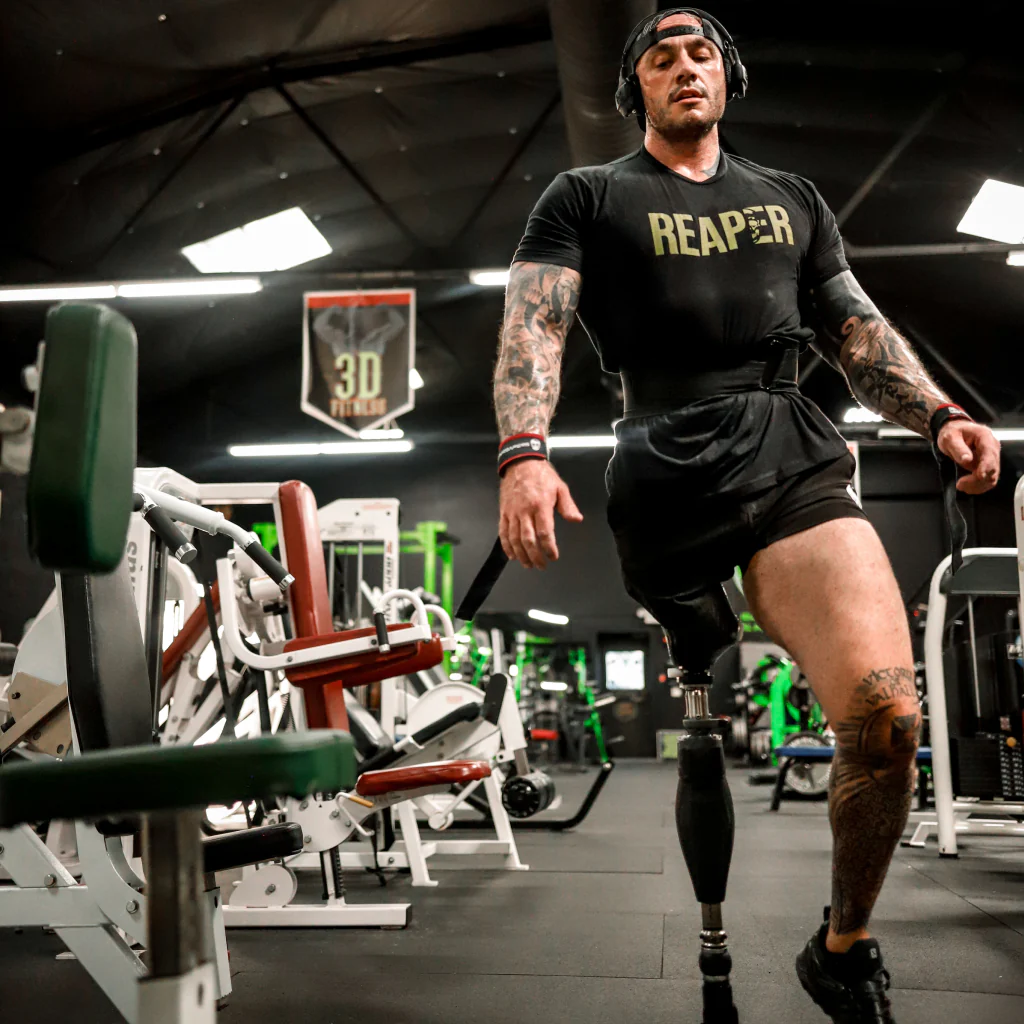 REAPER Tee - Military Green/Black - Image 3