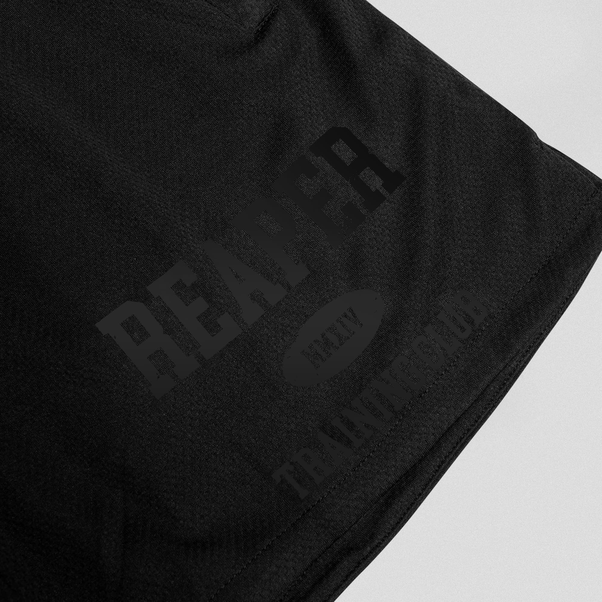 Reaper Training Shorts - Black/Black - Image 3