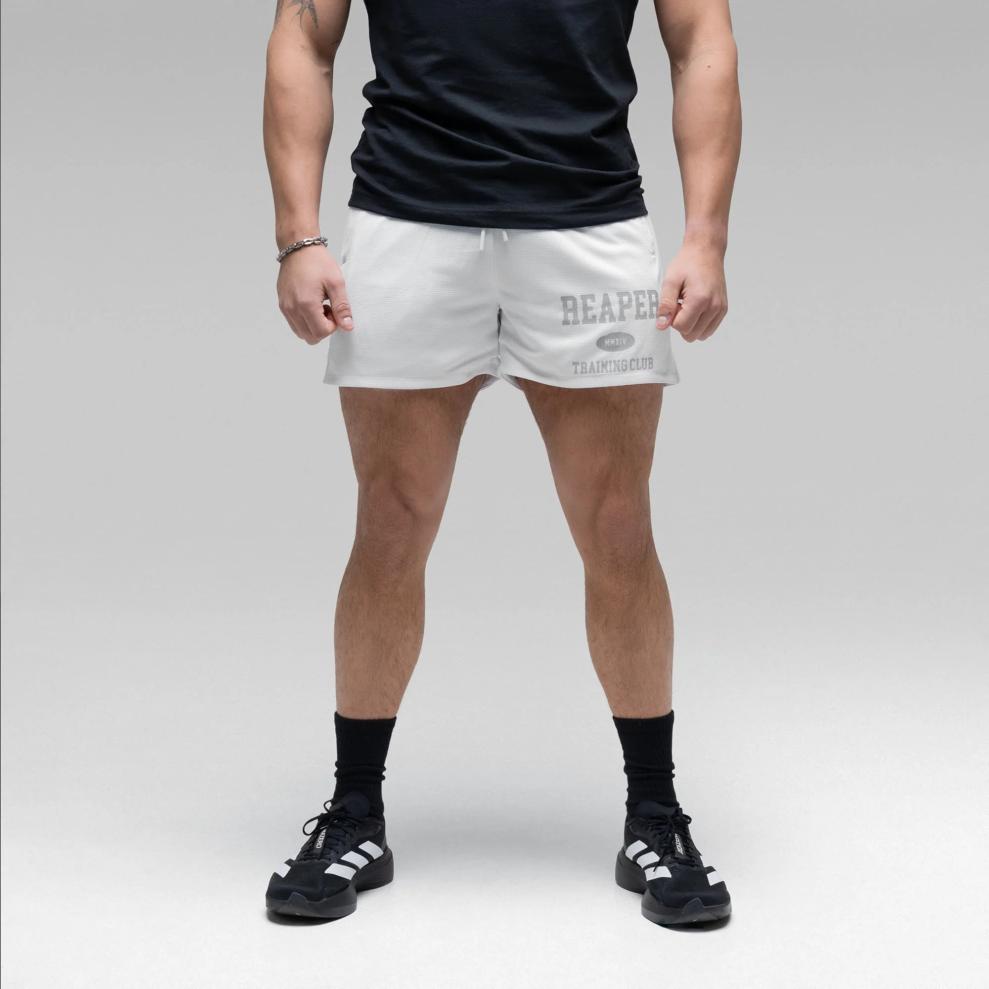 Reaper Training Shorts - White - Image 4