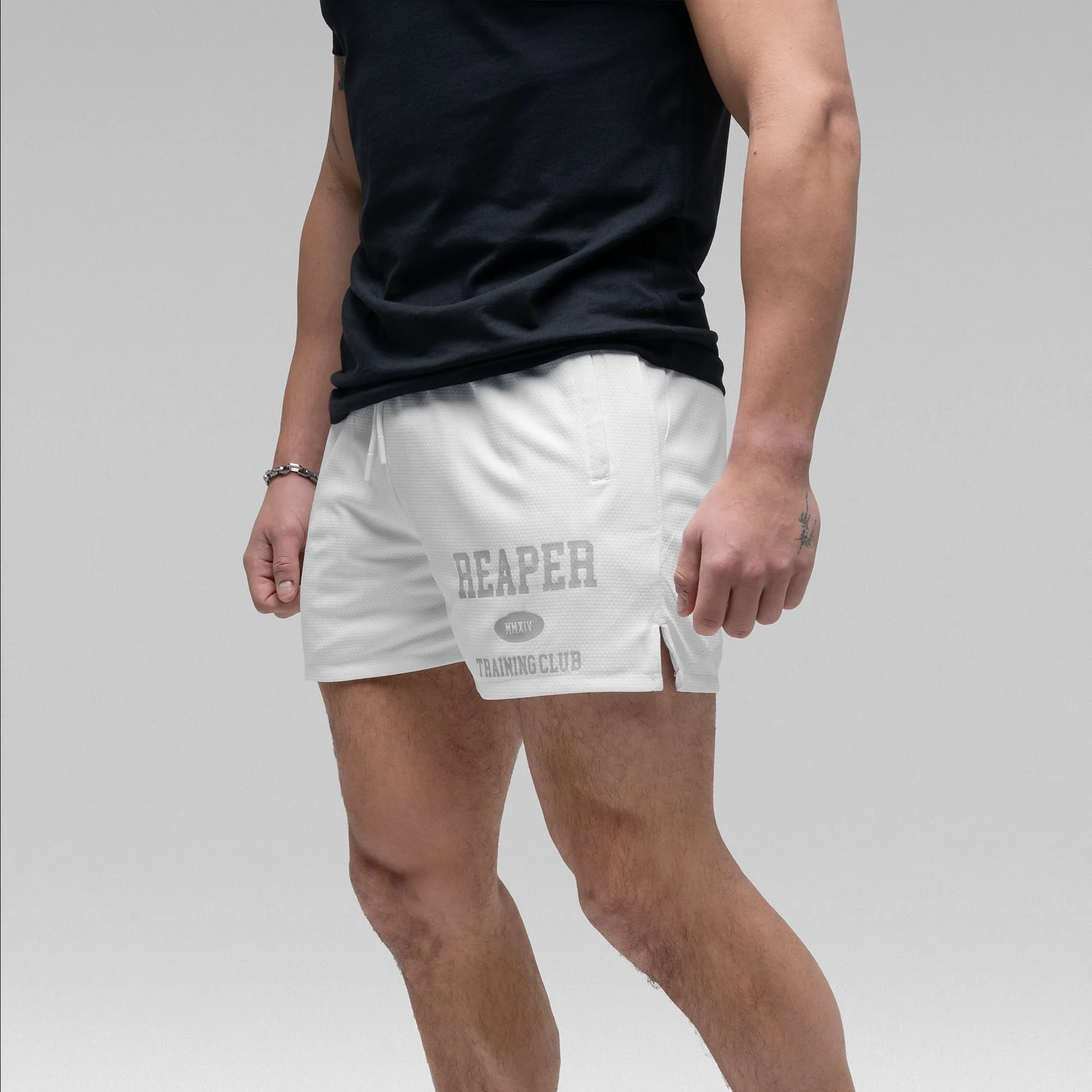 Reaper Training Shorts - White - Image 5
