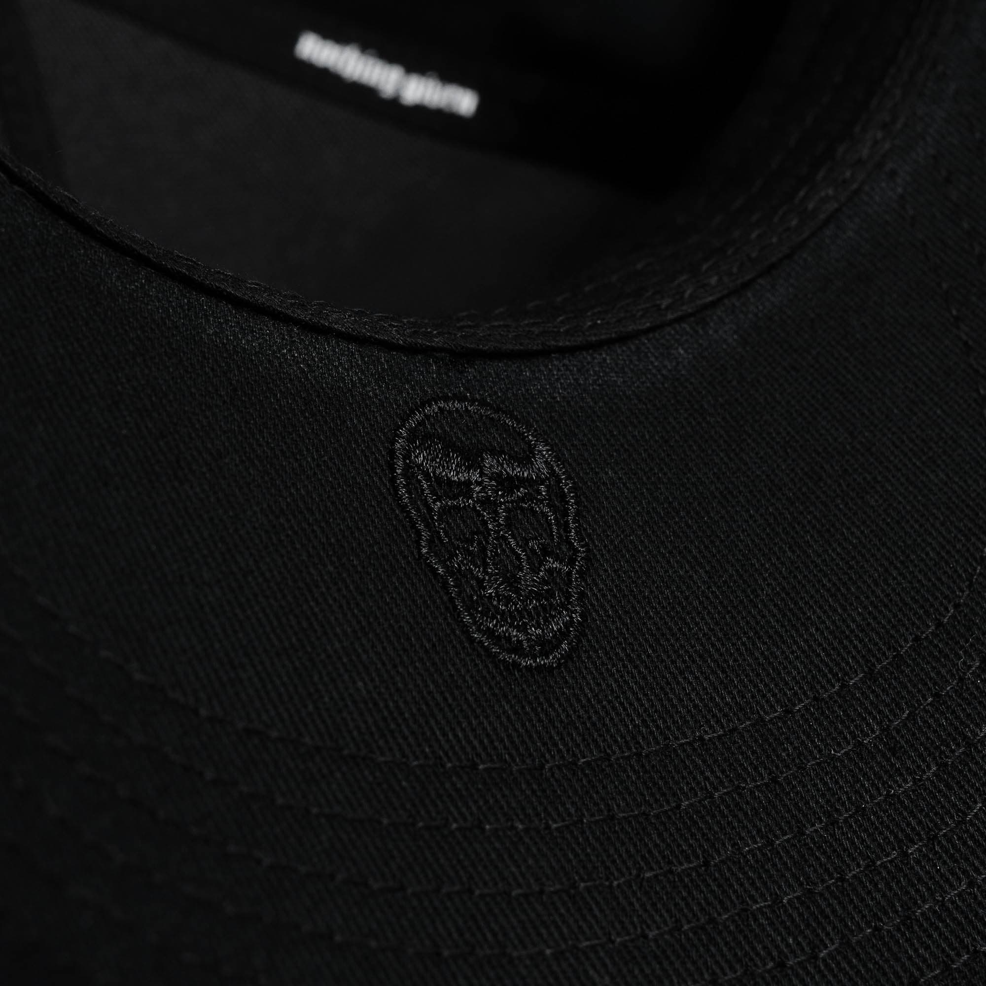 Reapers 5-Panel Cotton Hat - Black/White - Image 3