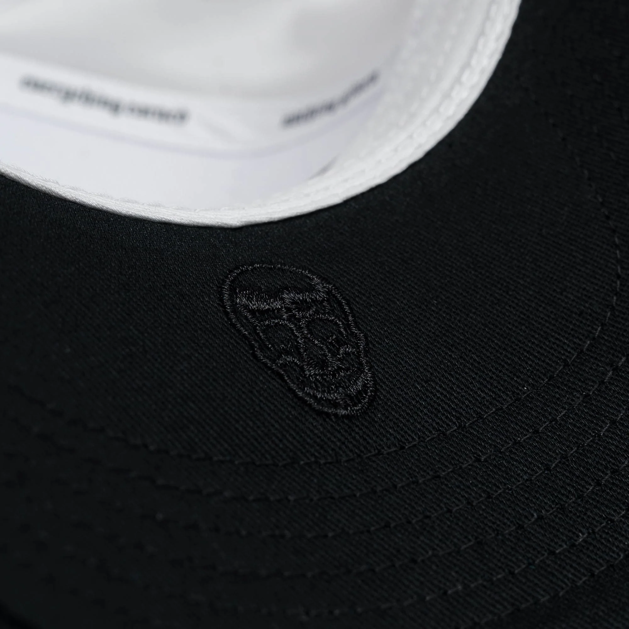 Reapers 5-Panel Cotton Hat - White/Black - Image 4