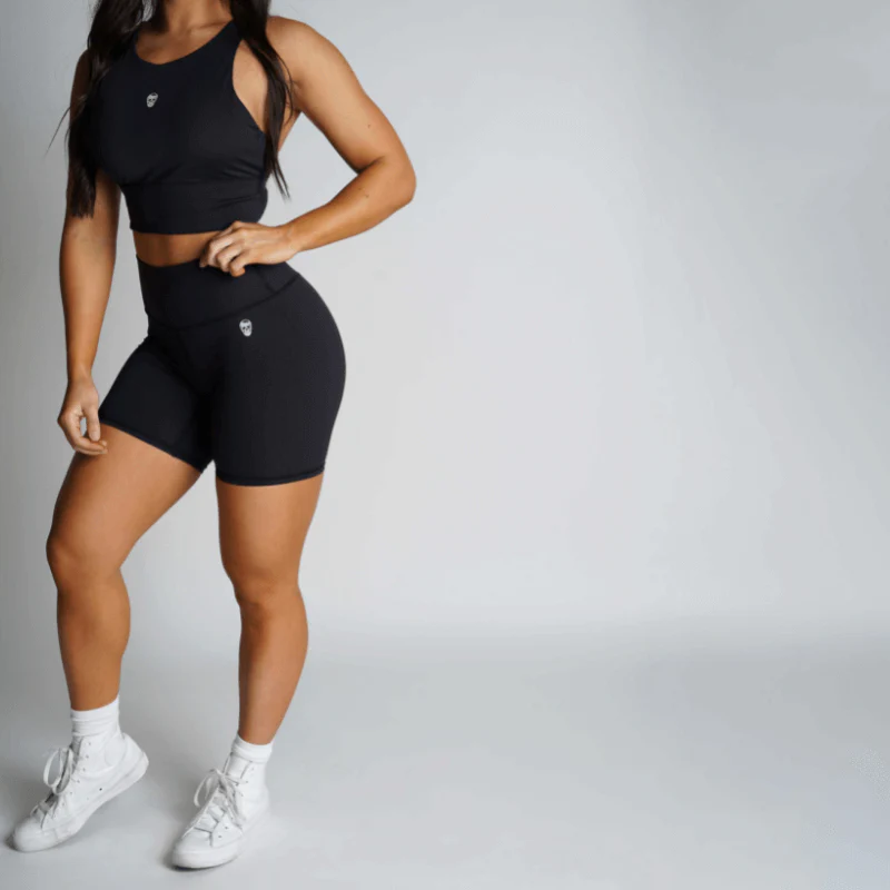Revive Biker Shorts - Black - Image 3
