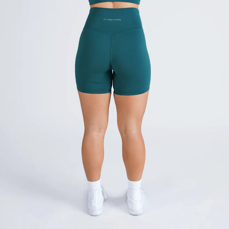 Revive Biker Shorts - Emerald - Image 2