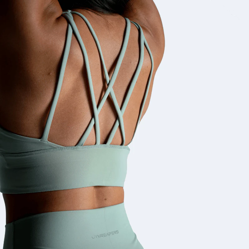 Revive High Neck Bra - Mint - Image 3